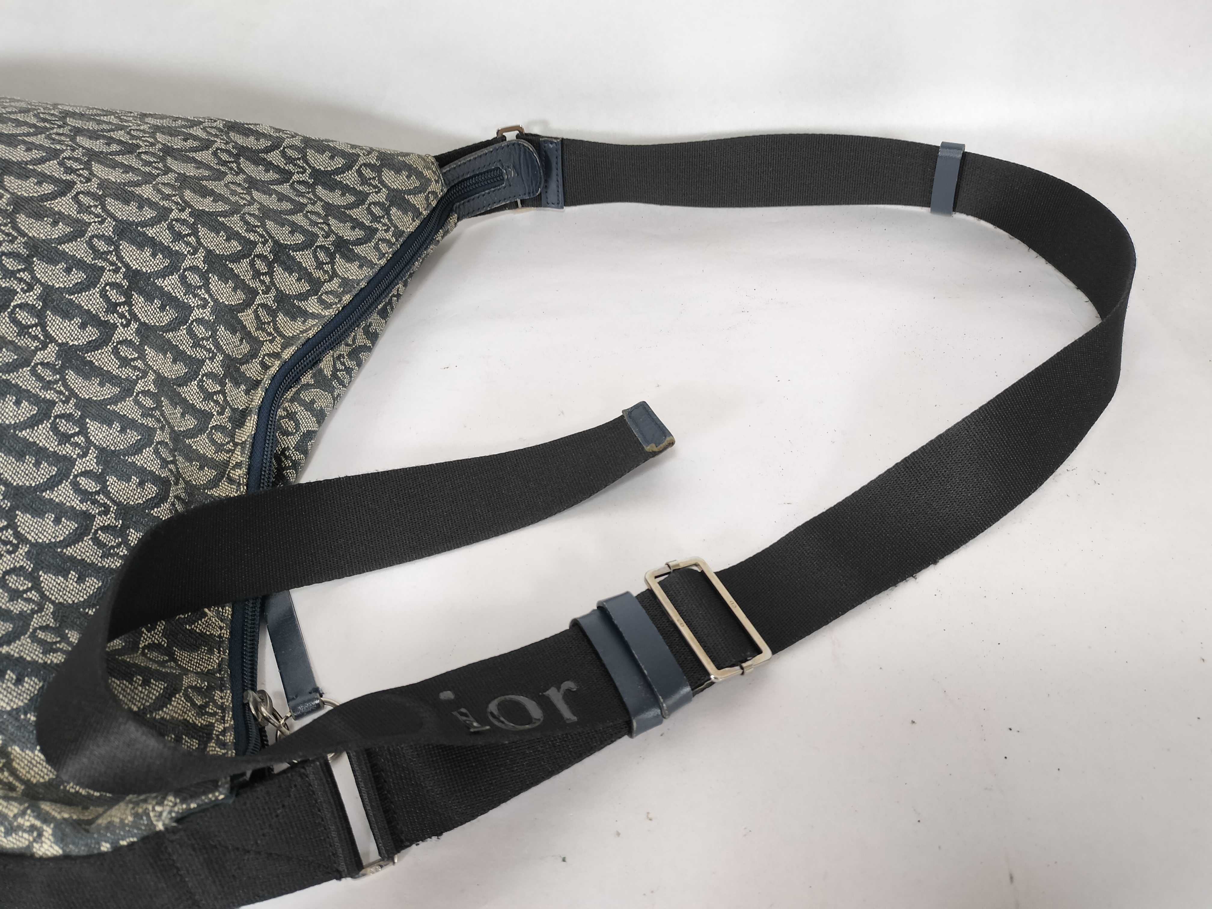 Trotter Shoulder Bag, Navy — view 3