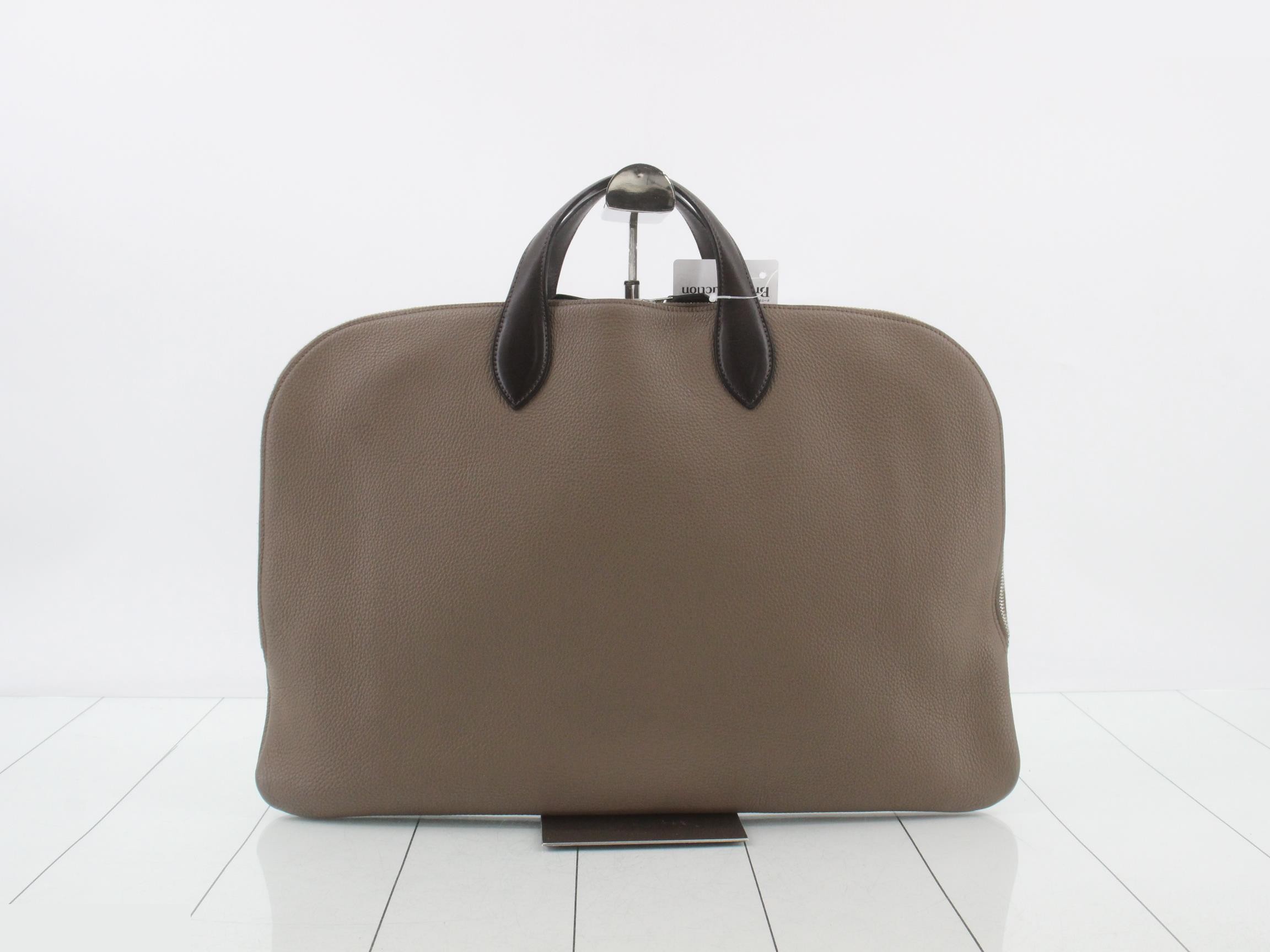 Hermès Edith 50 Etoupe Ebene SV Togo Box Calf — view 2