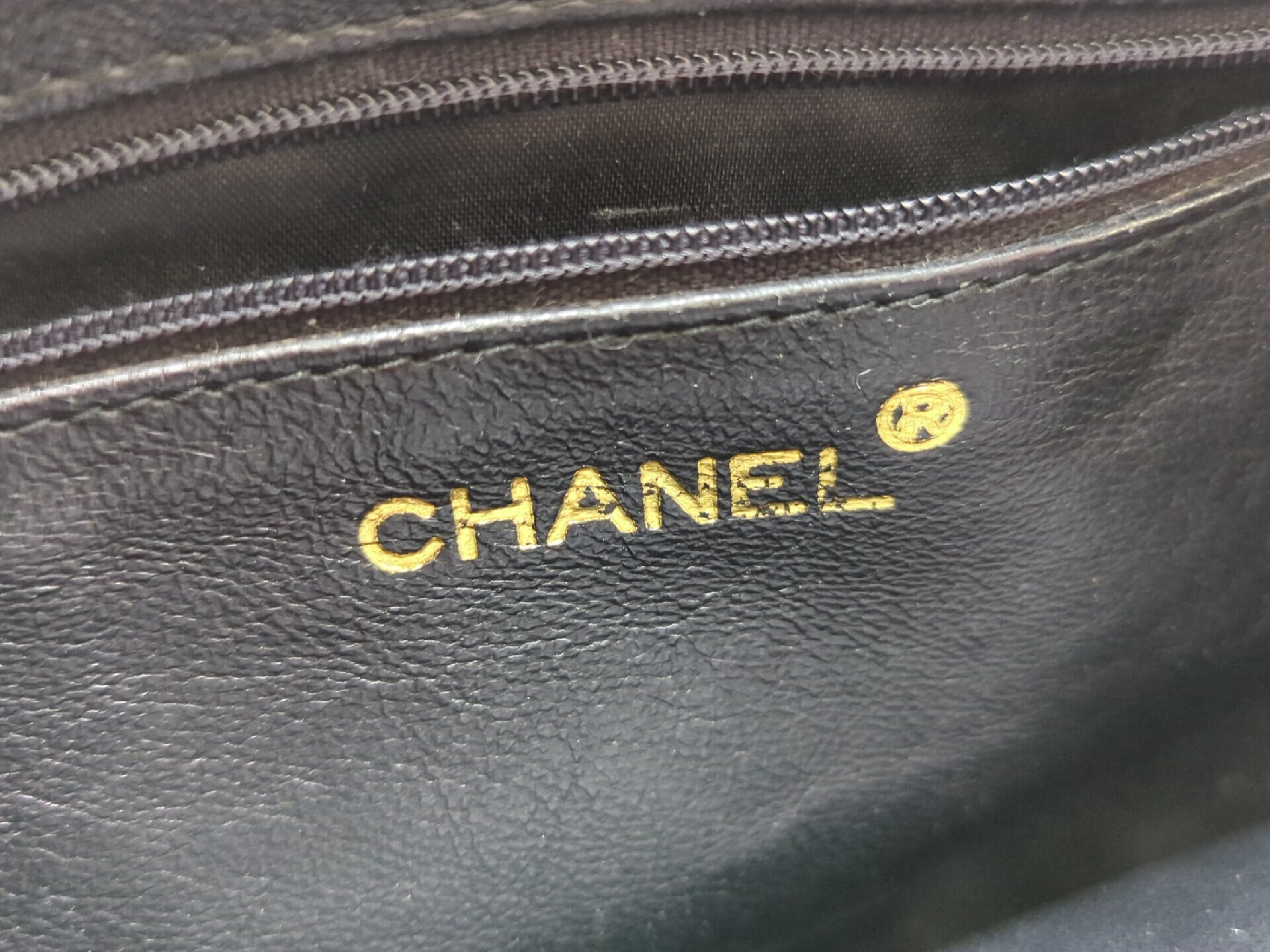 Lambskin Black Fringe Chain Shoulder Bag — view 11