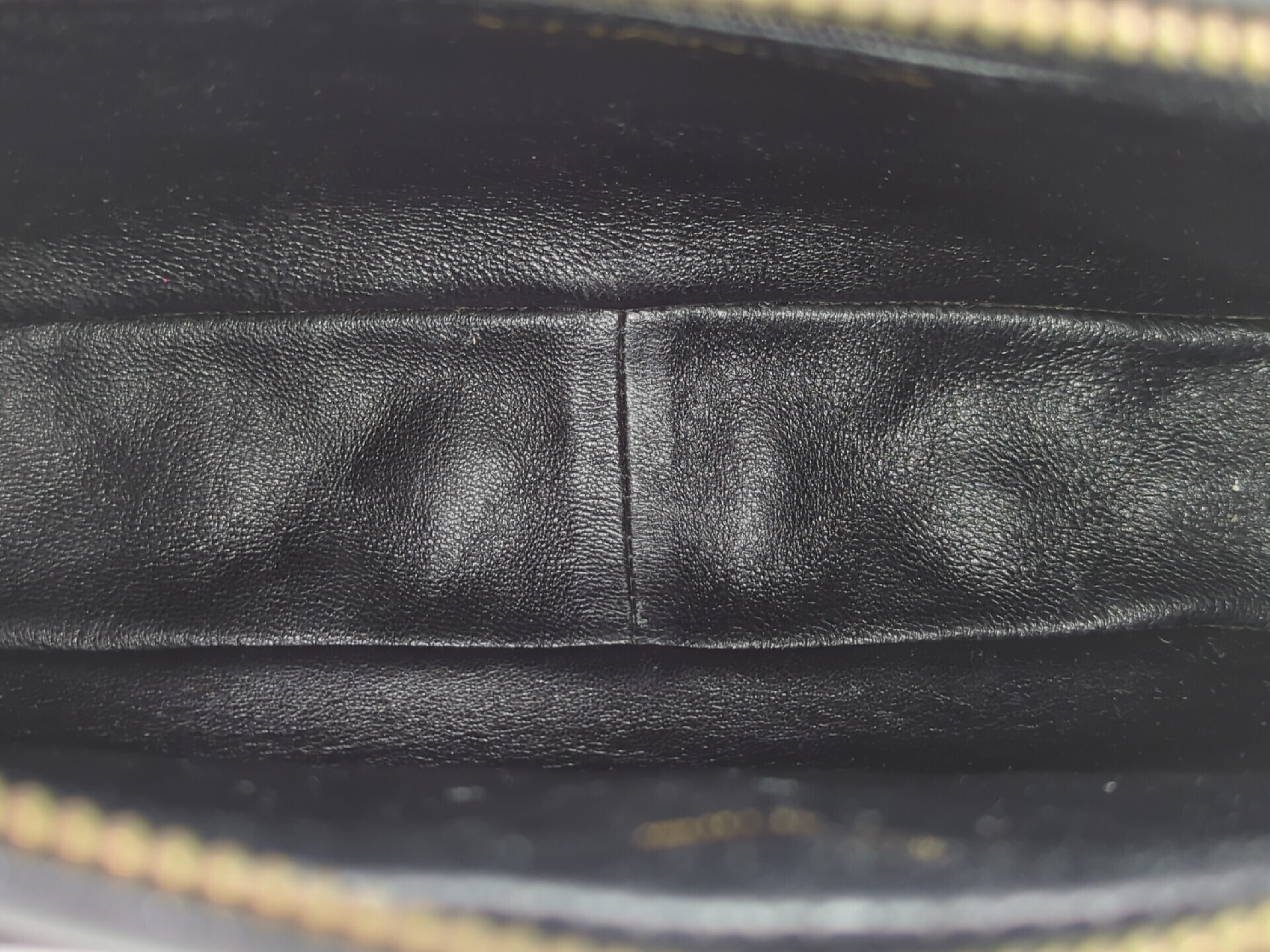 Lambskin Black Fringe Chain Shoulder Bag — view 9