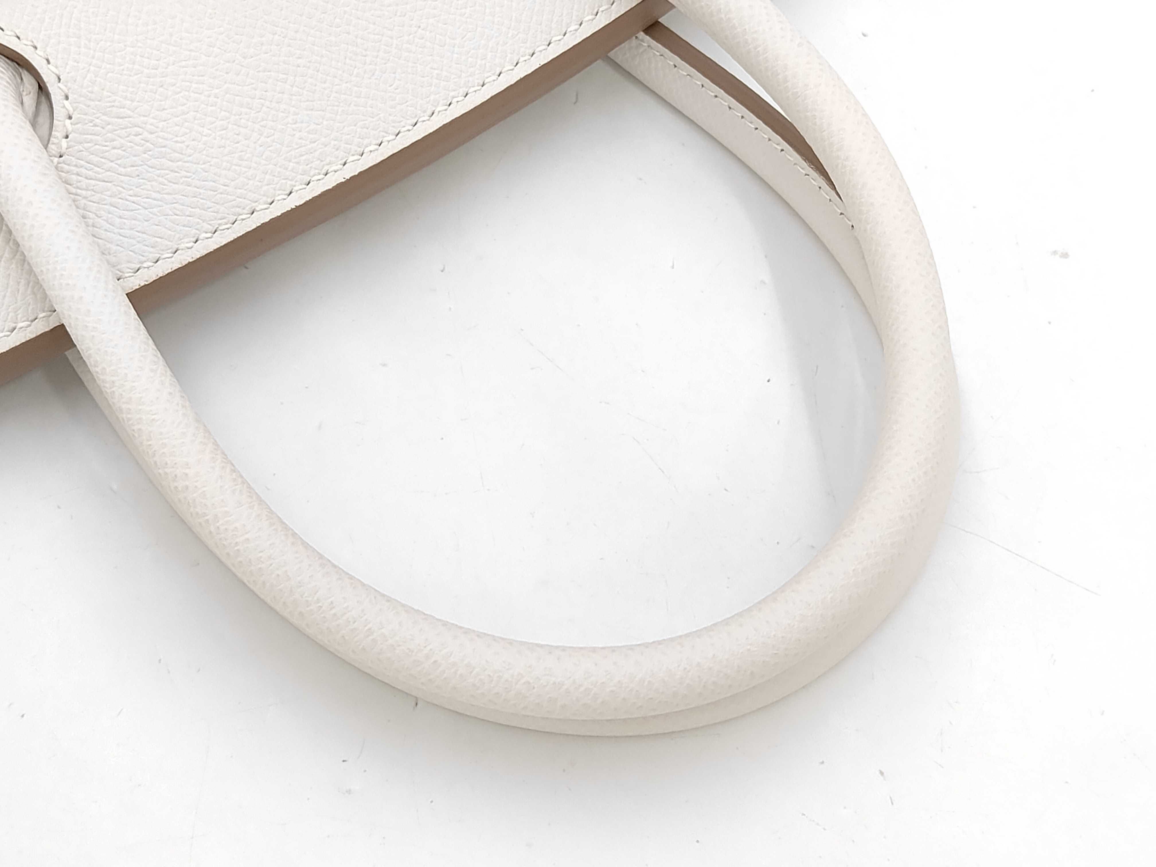 Birkin 30, Veau Epsom leather, gray, gold hardware, W stamp, handbag — view 5