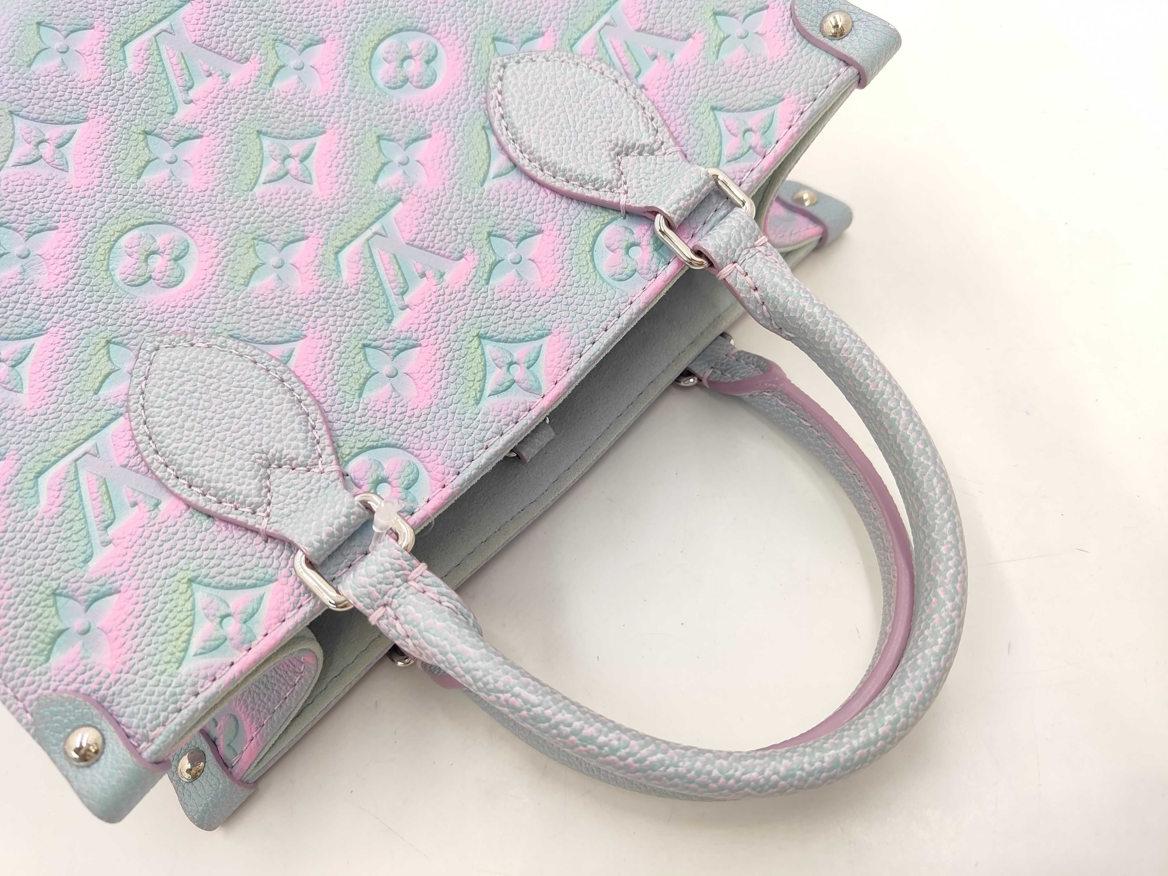 Monogram Empreinte M46067 Gradient Lilac 2-way Handbag — view 4