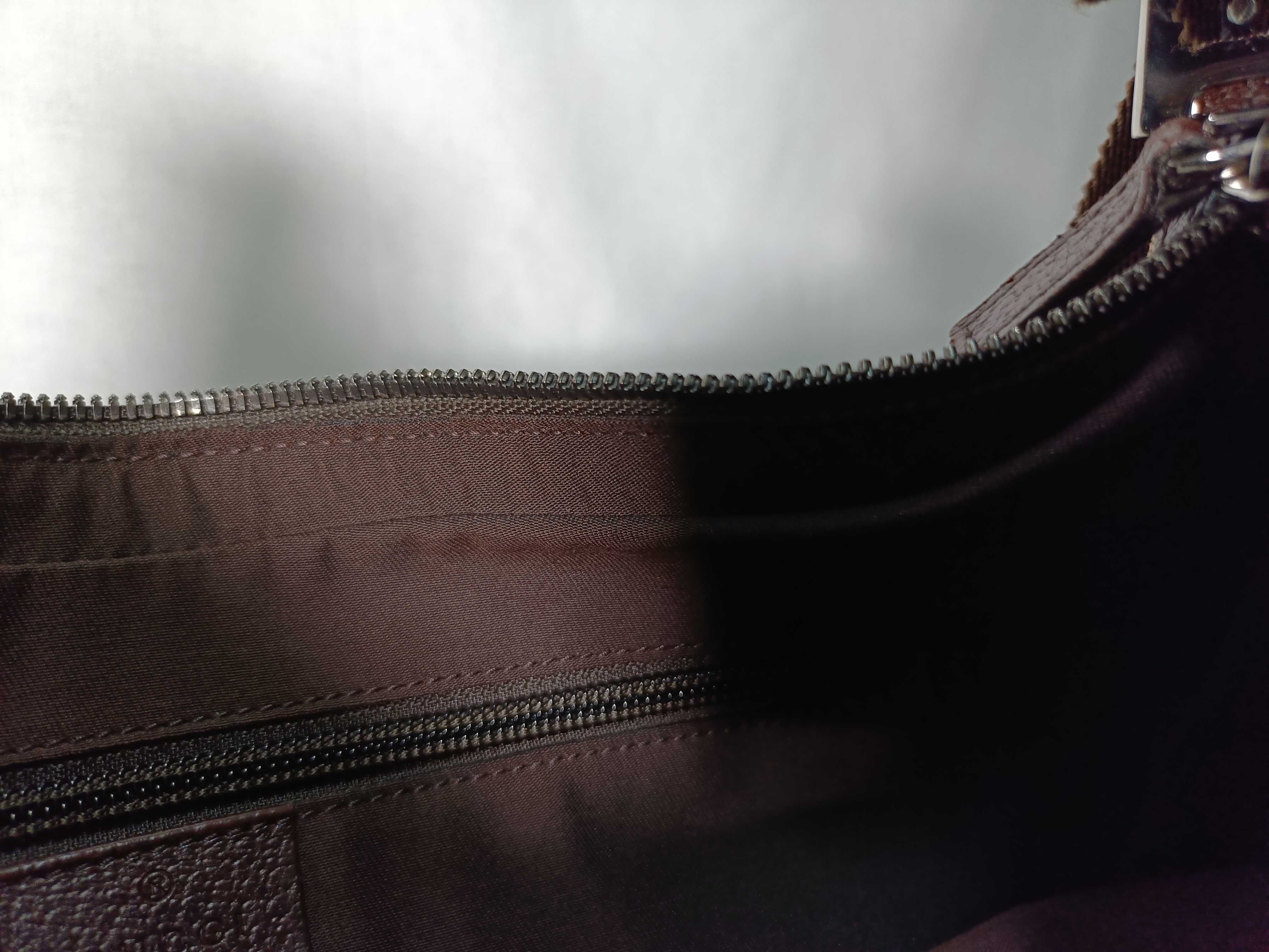 handbag, one-shoulder bag, GG canvas, leather shoulder bag — view 12