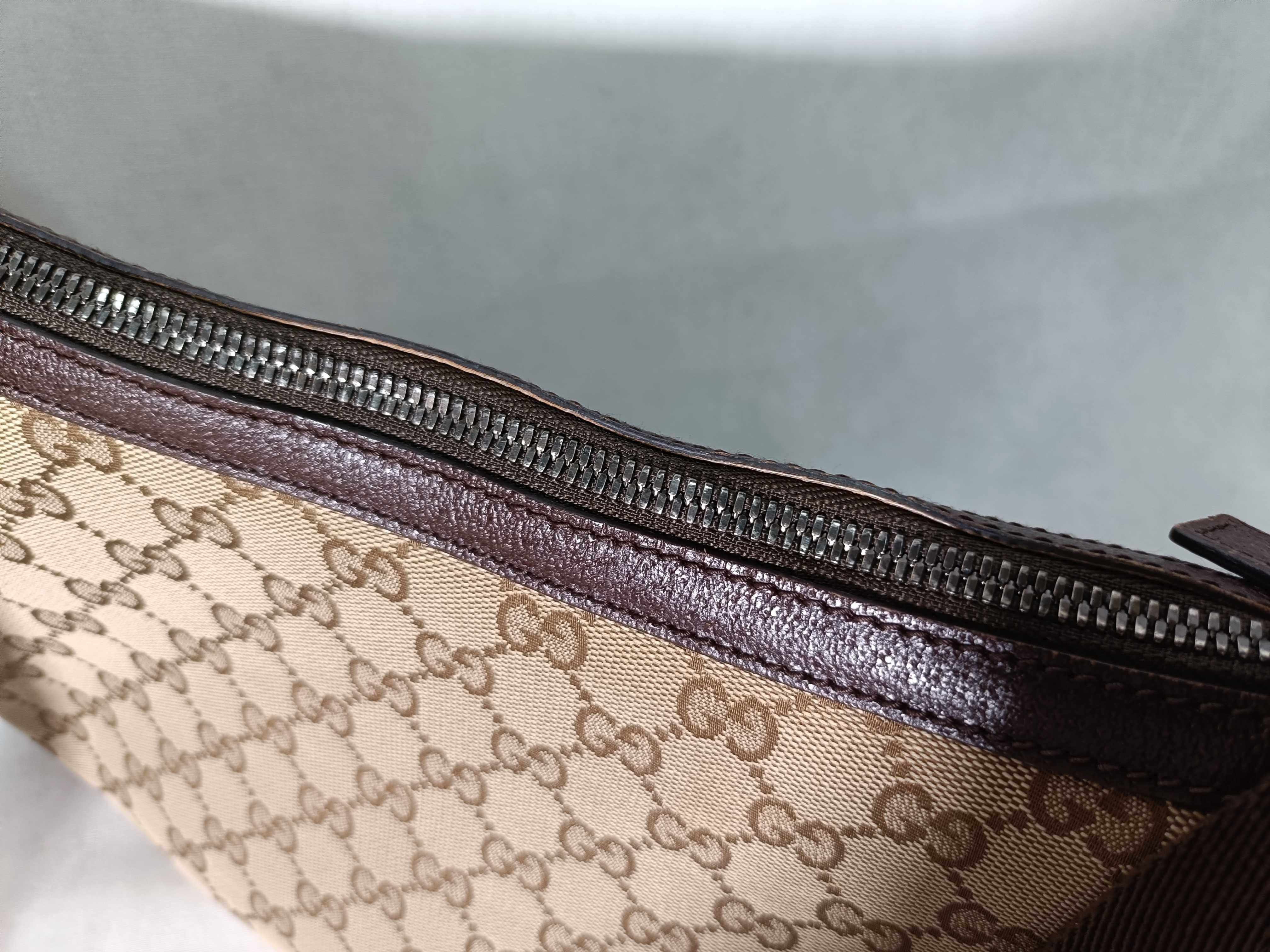 handbag, one-shoulder bag, GG canvas, leather shoulder bag — view 7