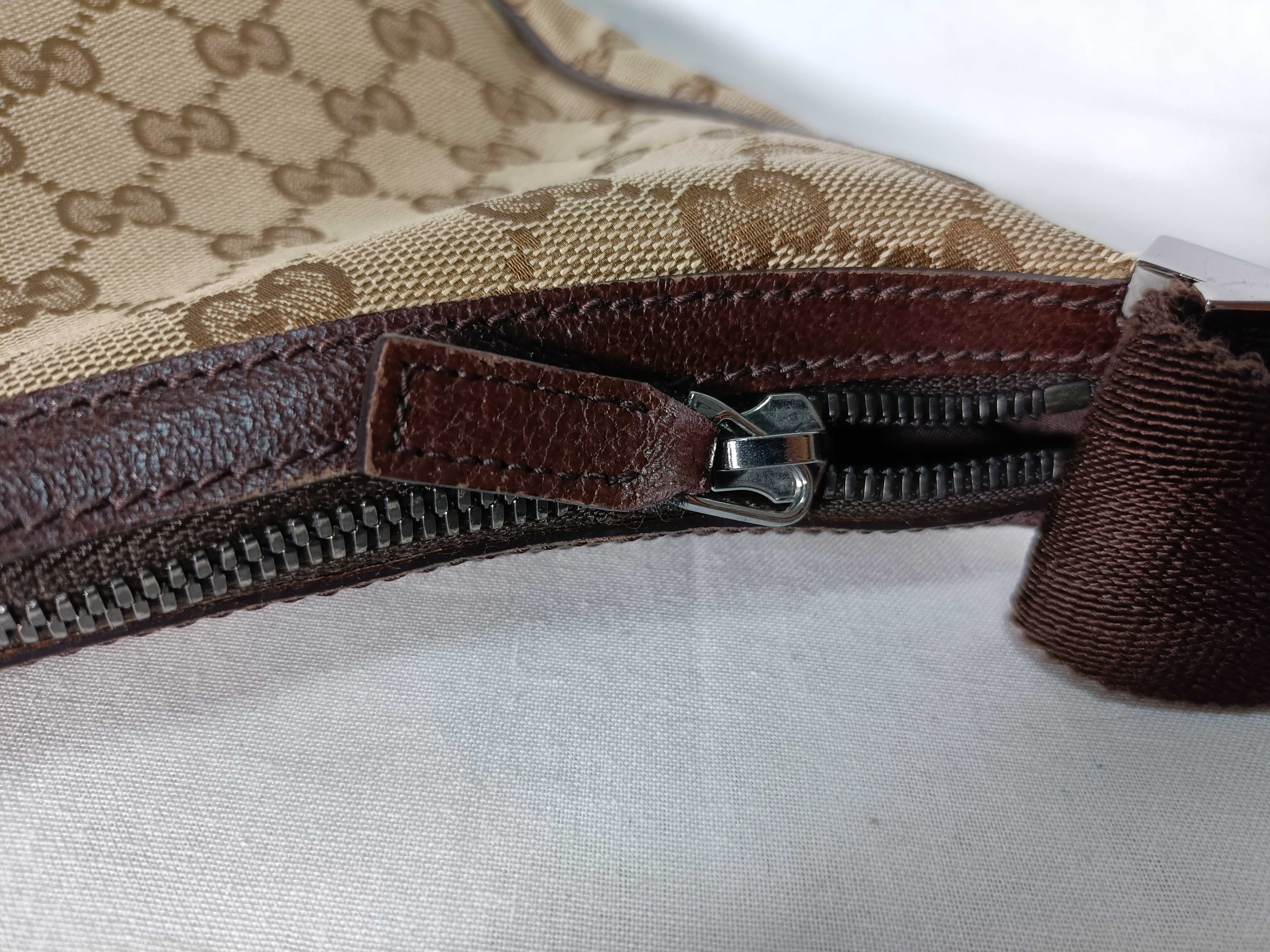 handbag, one-shoulder bag, GG canvas, leather shoulder bag — view 8