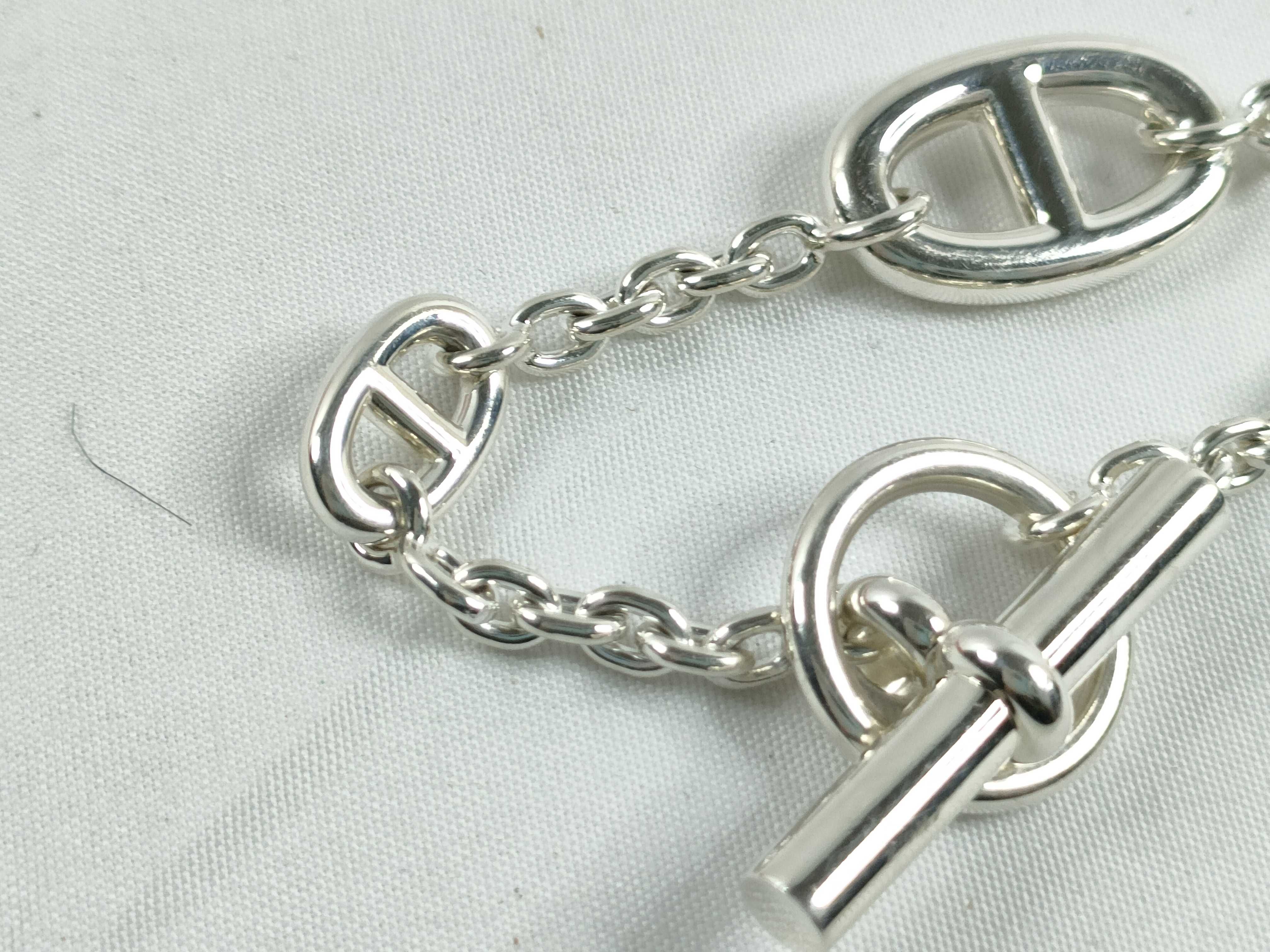Silver Pig Nose Bracelet Bracelet/Bangle — view 4
