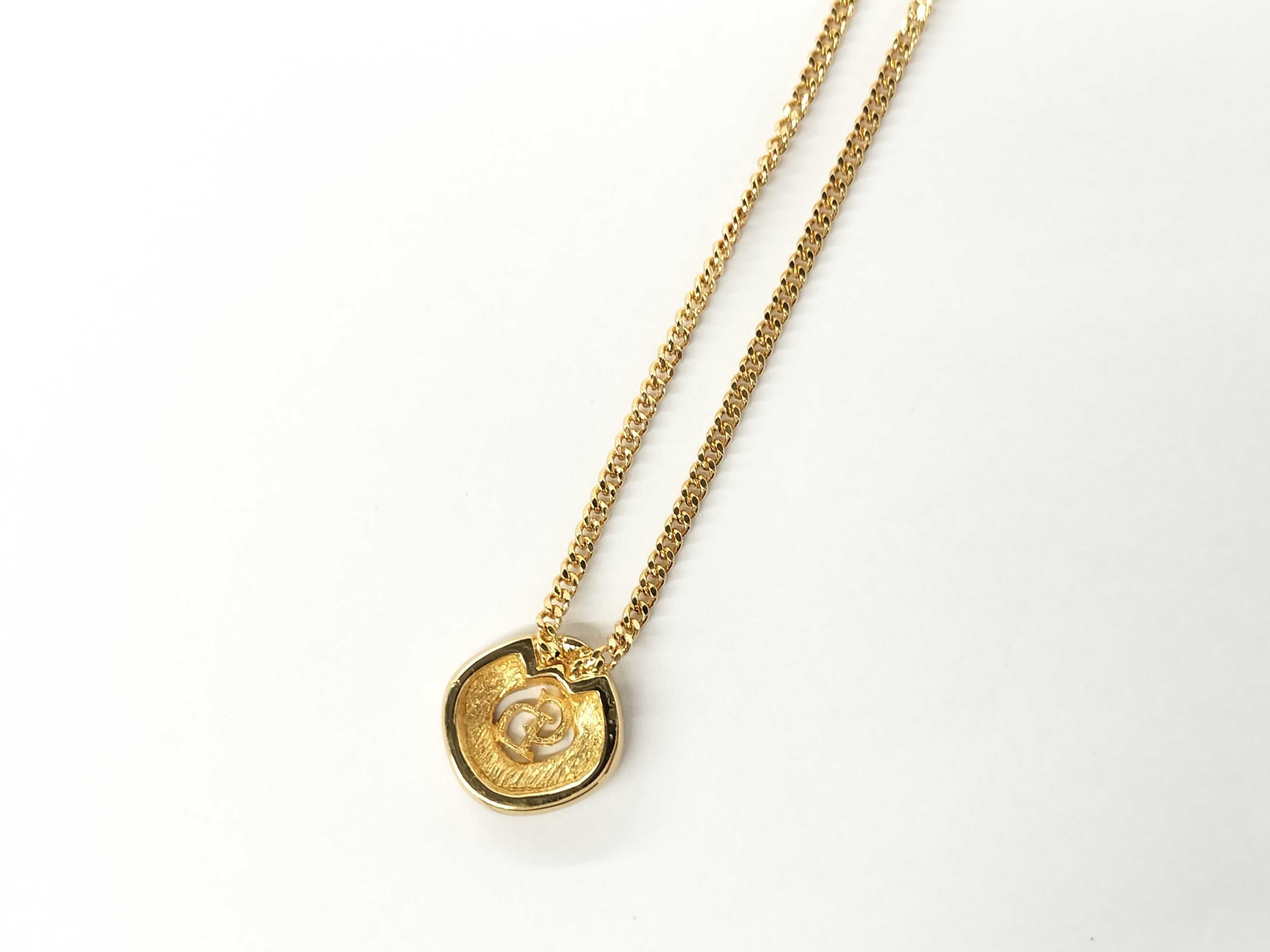 CD Rhinestone Necklace — view 2