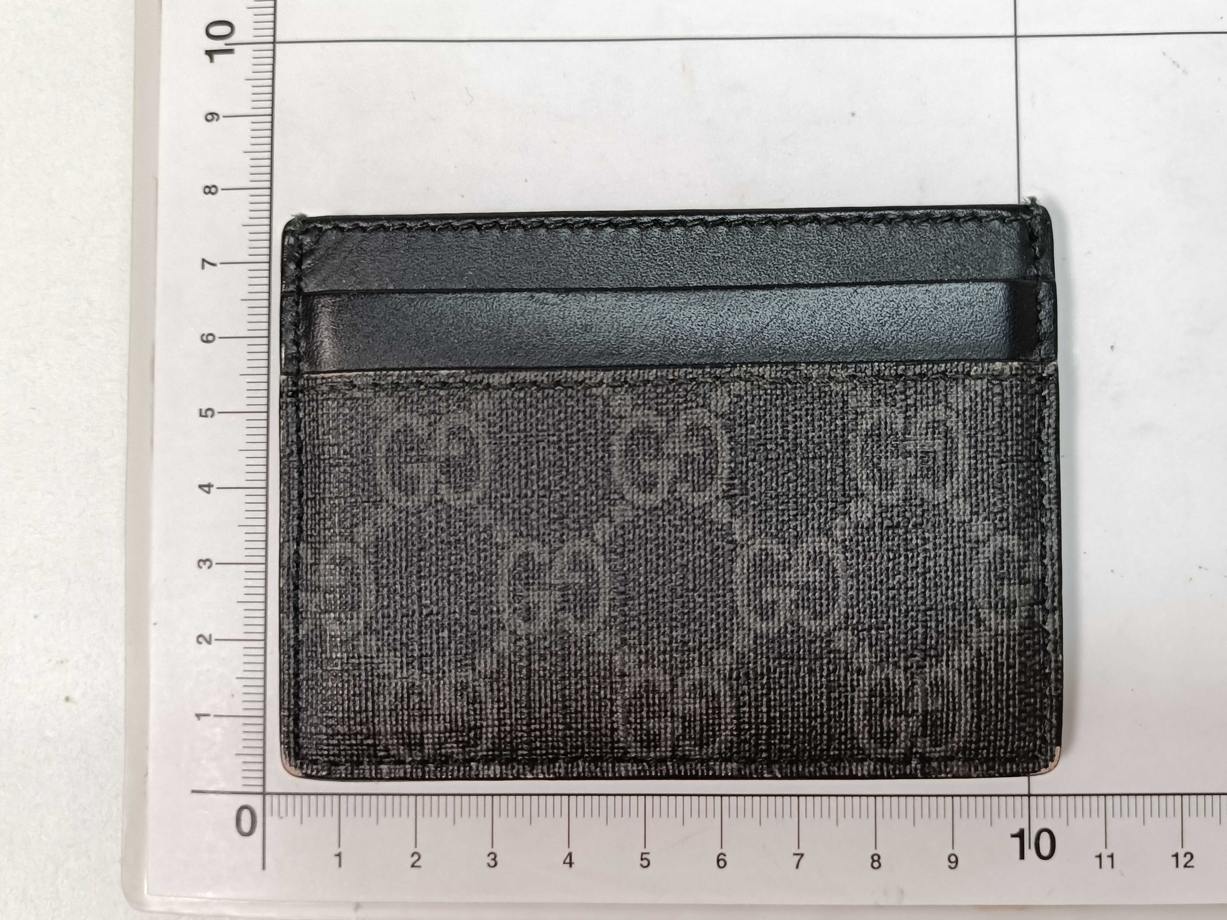 GG Supreme Kingsnake Print Business Card Holder/Card Case 451277 (Card Case/Pass Case/Business Card Holder) — view 2