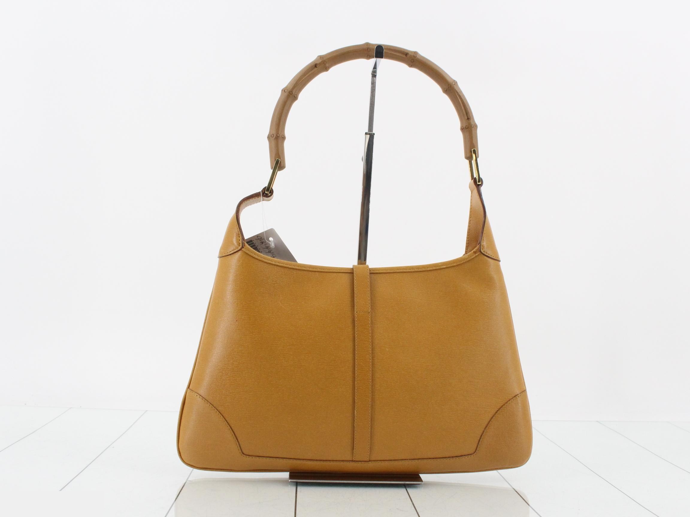 Leather Jackie Shoulder Bag — view 2