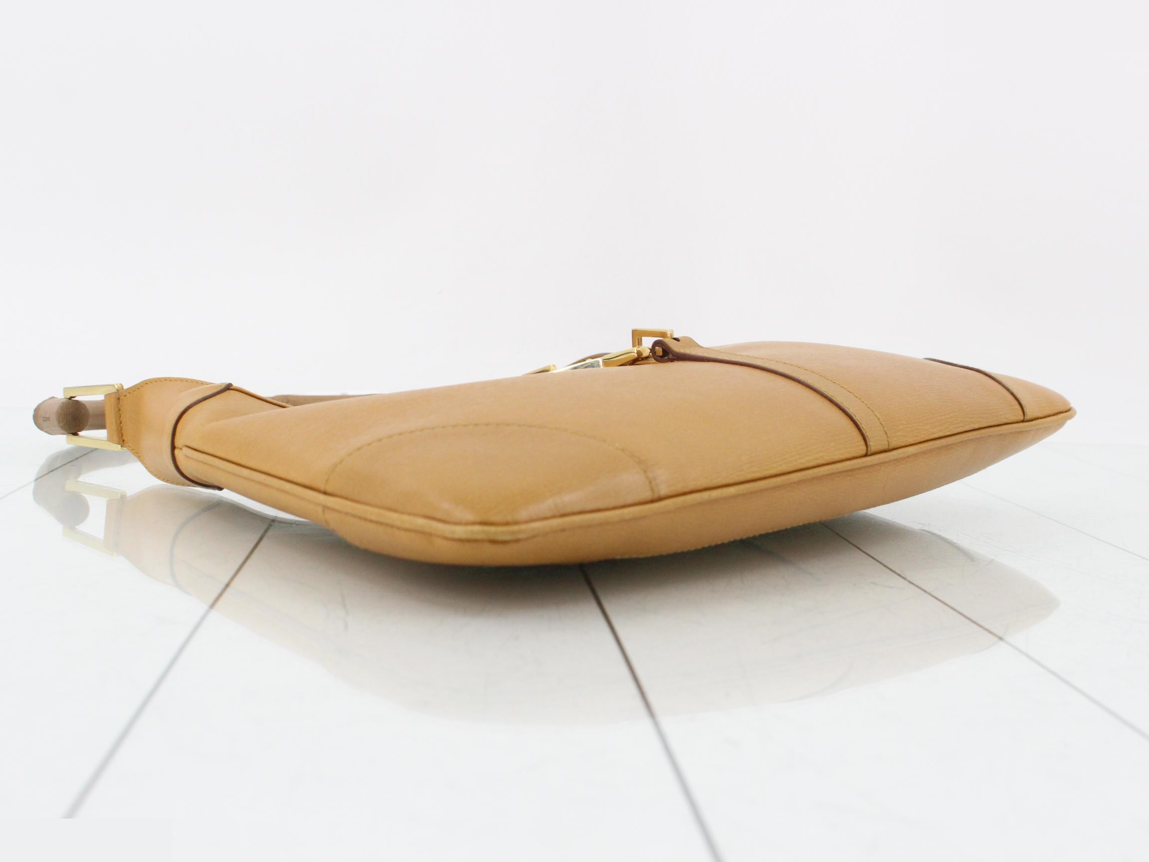 Leather Jackie Shoulder Bag — view 5