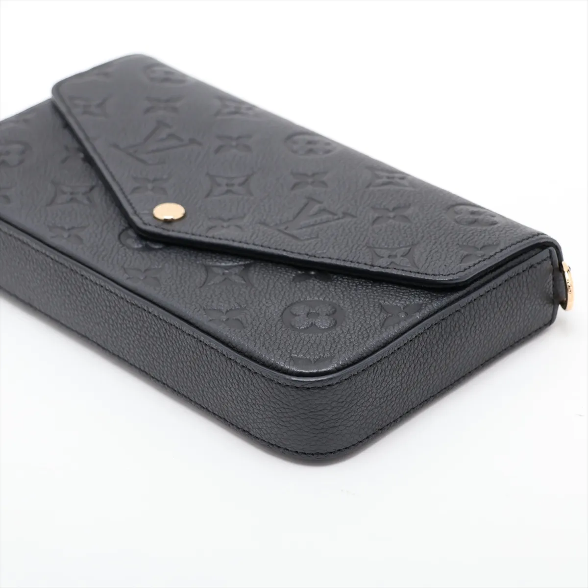 Monogram Empreinte Pochette Felicie M82477 Black (RFID detected) — view 3