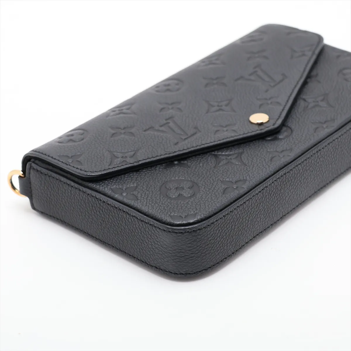Monogram Empreinte Pochette Felicie M82477 Black (RFID detected) — view 4