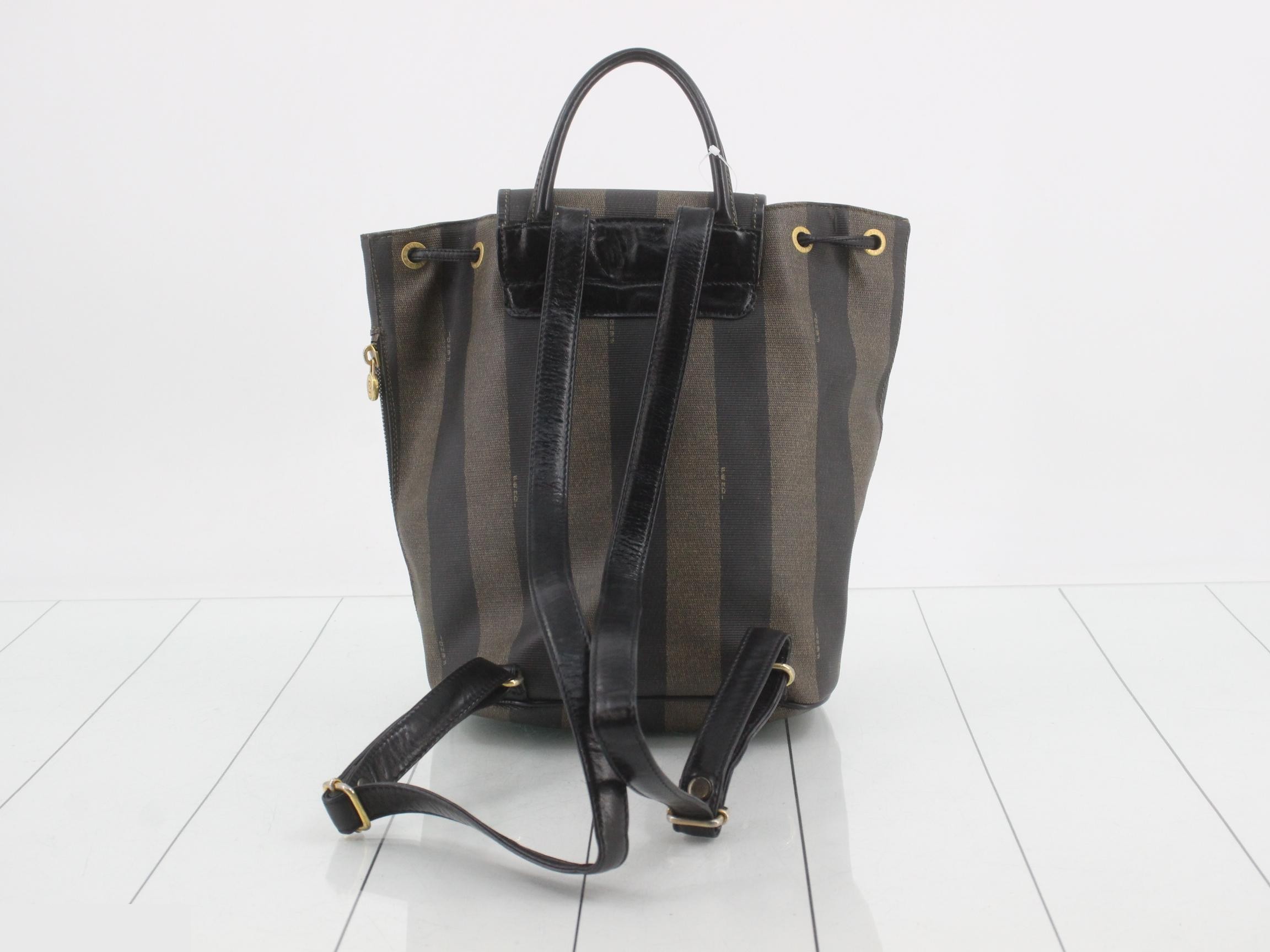 Pecan Backpack - Stripe — view 2