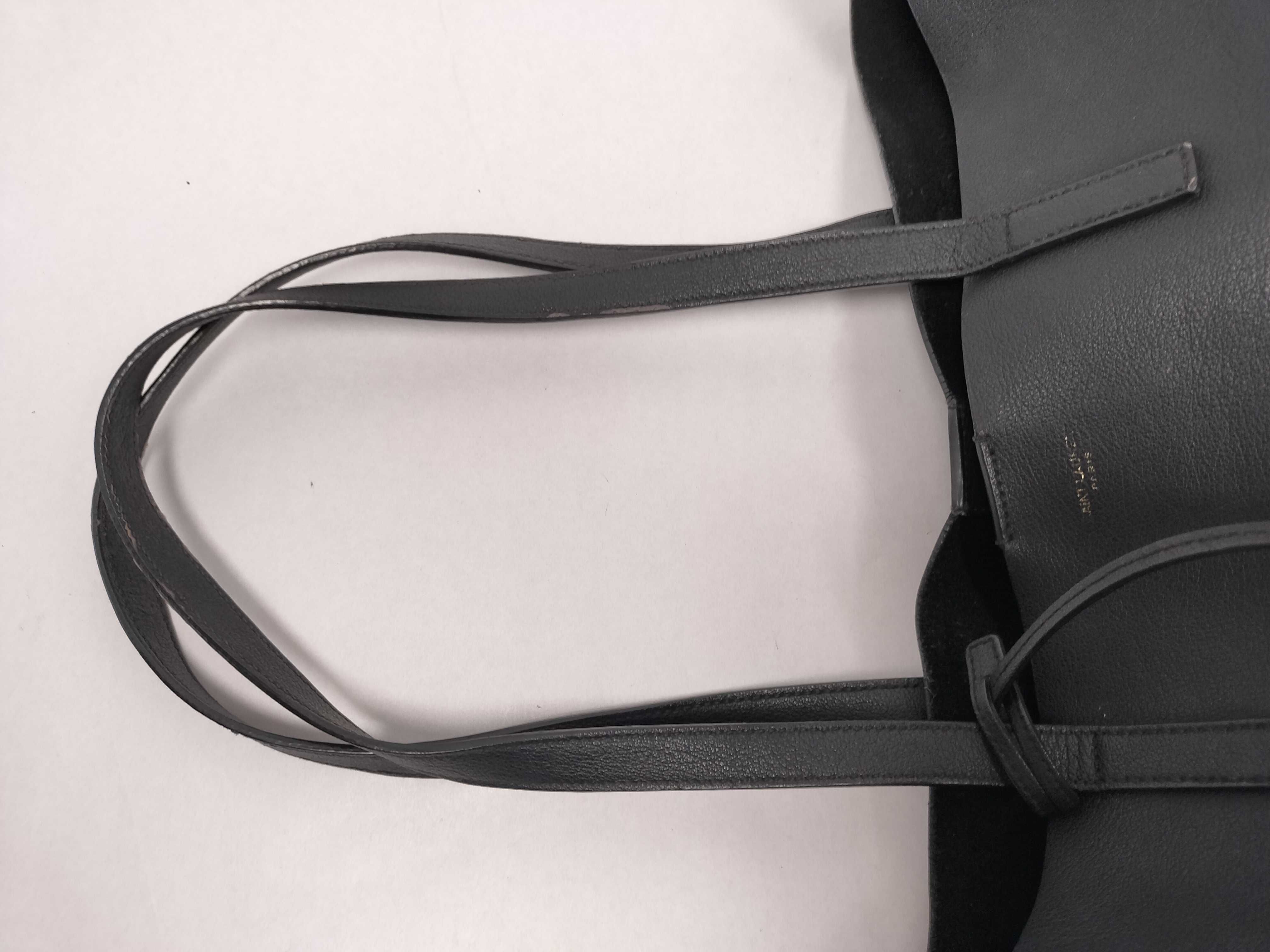 SG- Paris Sac Shopping Leather Tote bag Black 454203 Tote bag — view 3