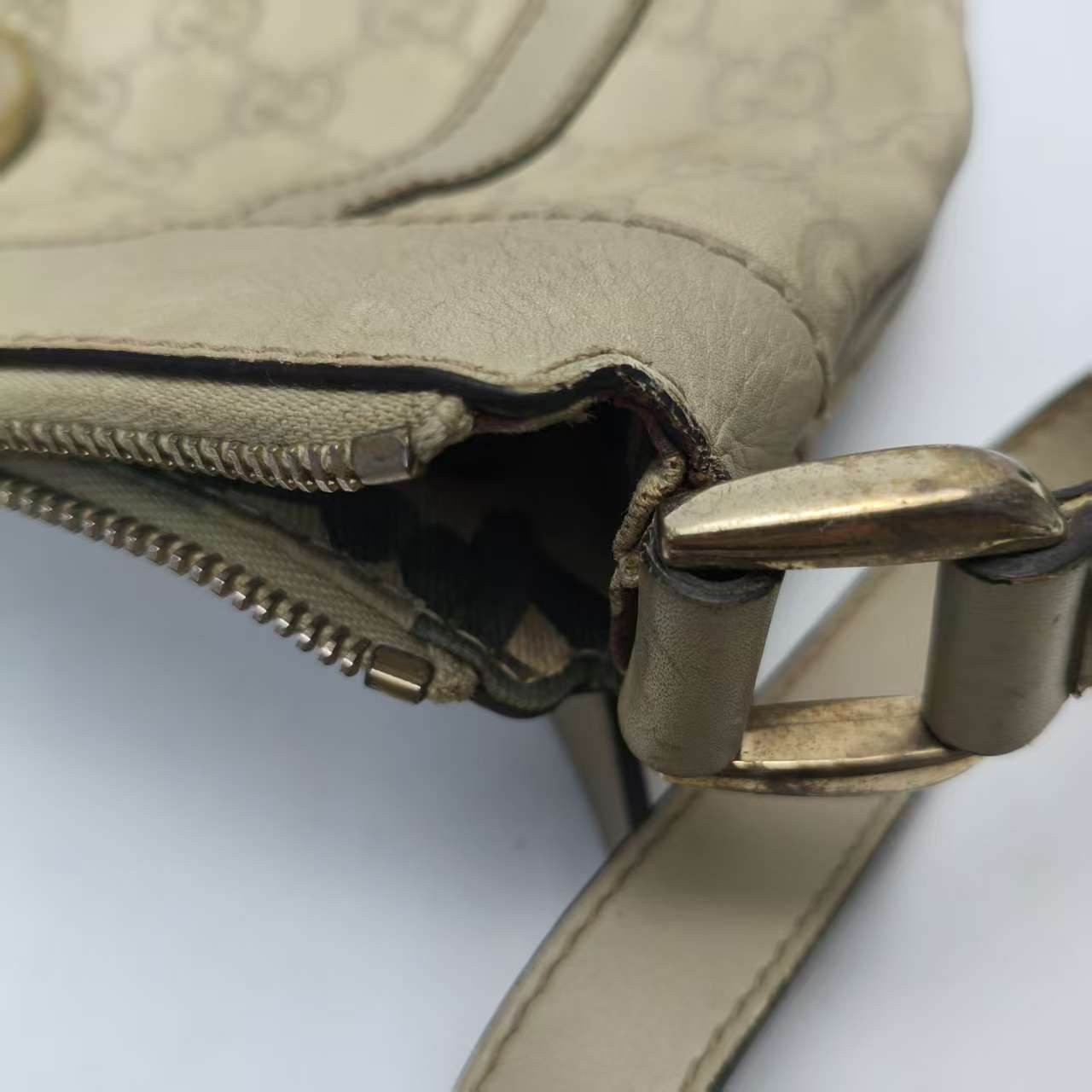 【*Shipped from: China*】GUCCI Leather Shoulder Bag 203257 — view 9