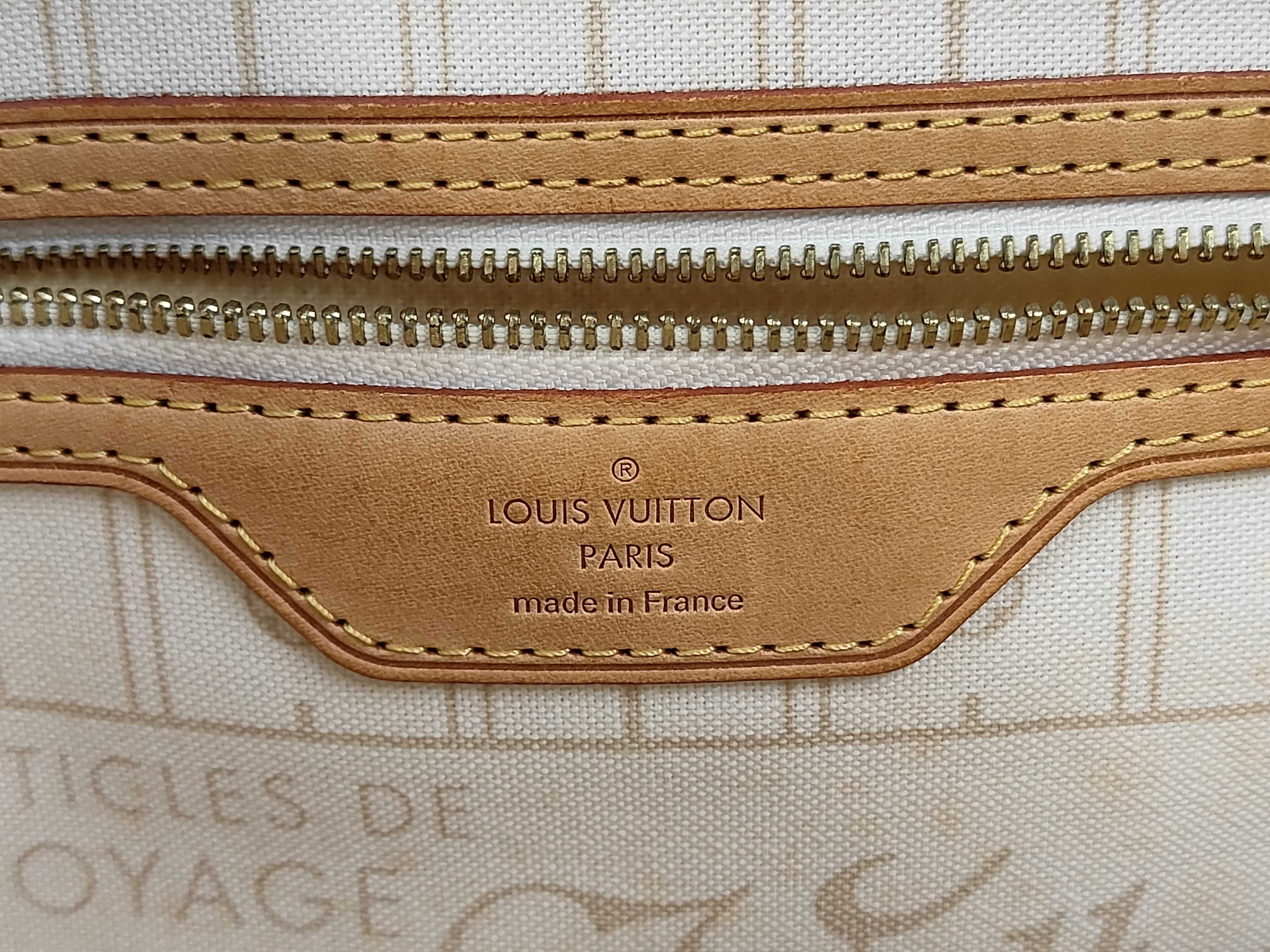 Neverfull Damier Azur Handbag Shoulder Bag — view 11