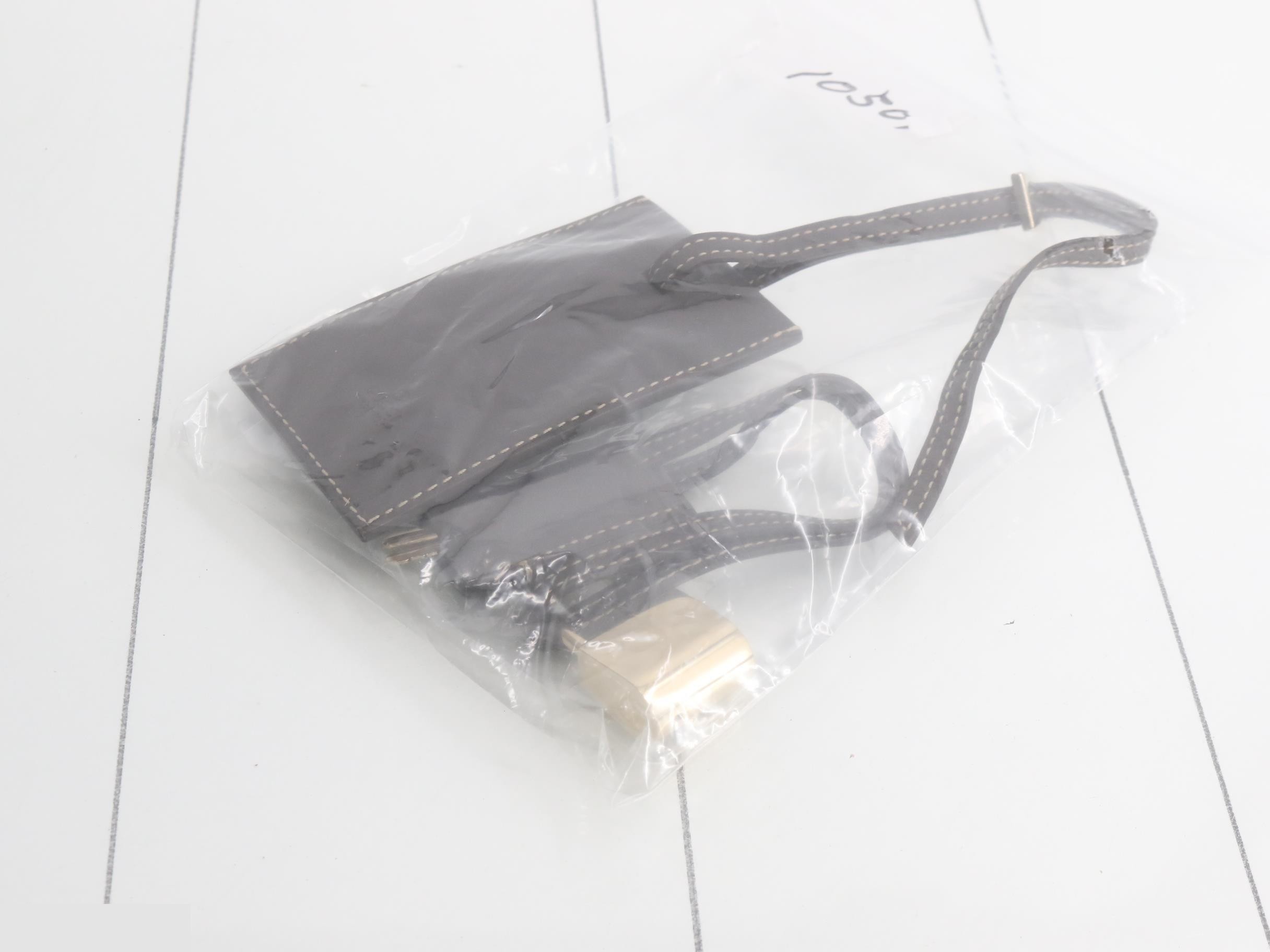 GG Supreme Carry Bag, PVC/Leather, Brown — view 7