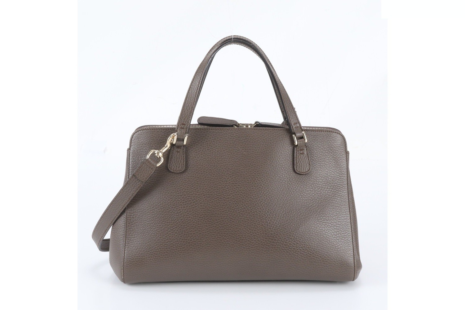 Leather 2-Way Shoulder Bag, Crossbody Bag, Handbag — view 4