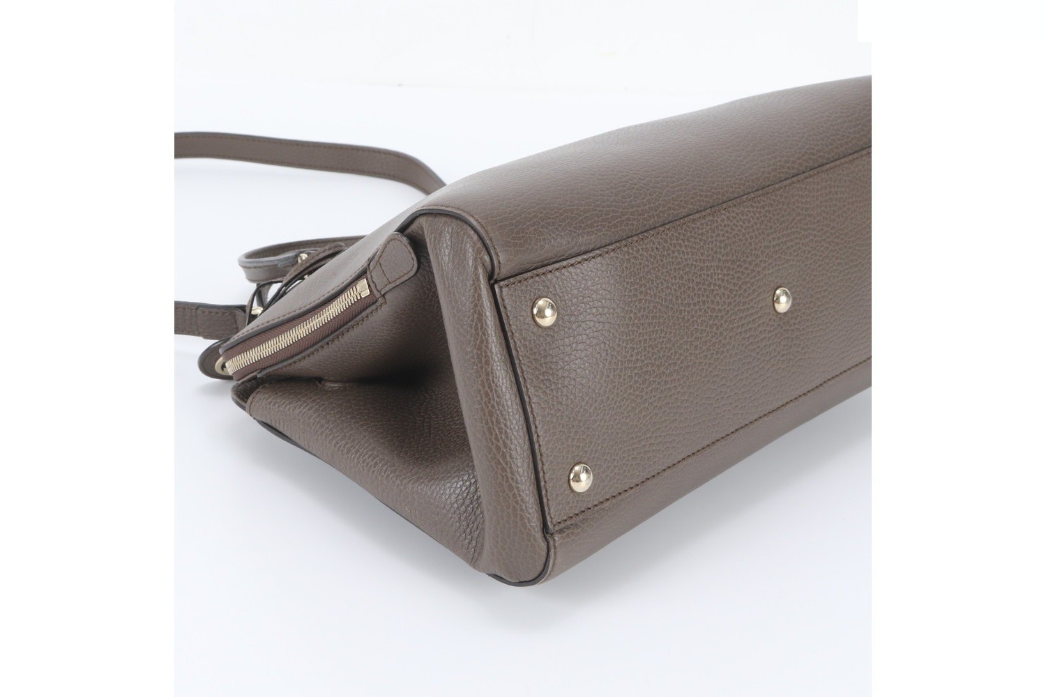 Leather 2-Way Shoulder Bag, Crossbody Bag, Handbag — view 6
