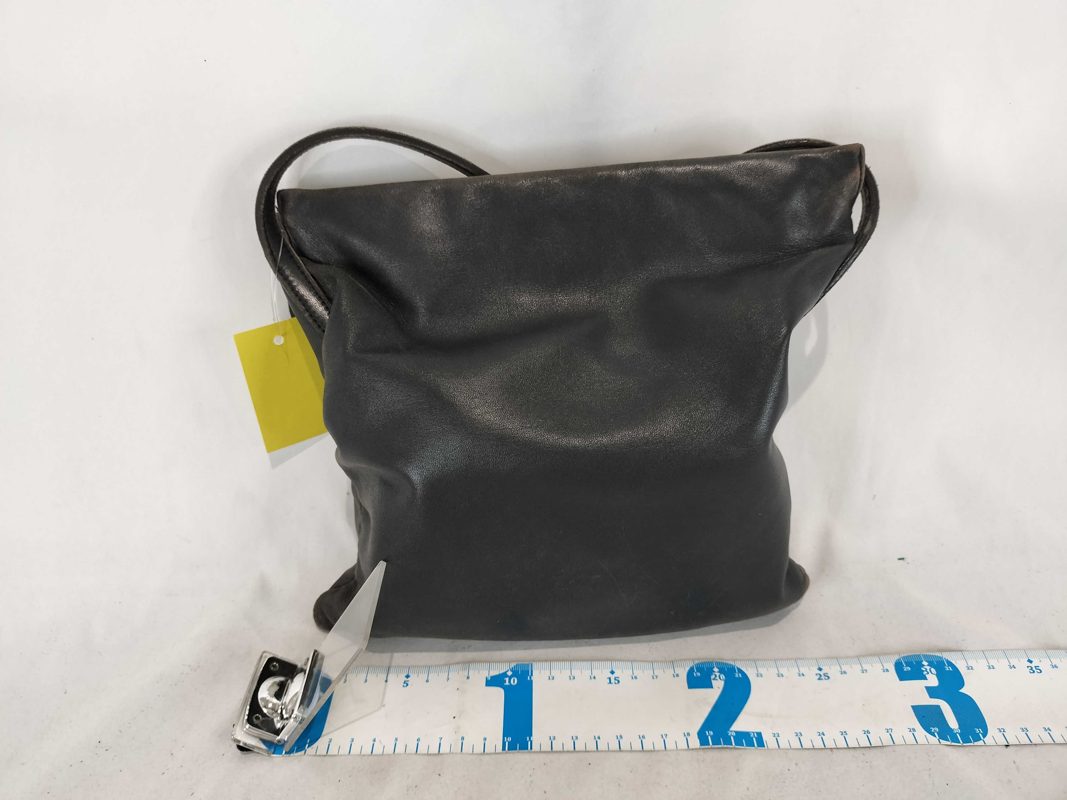 Nappa Leather Anagram Shoulder Bag — view 3