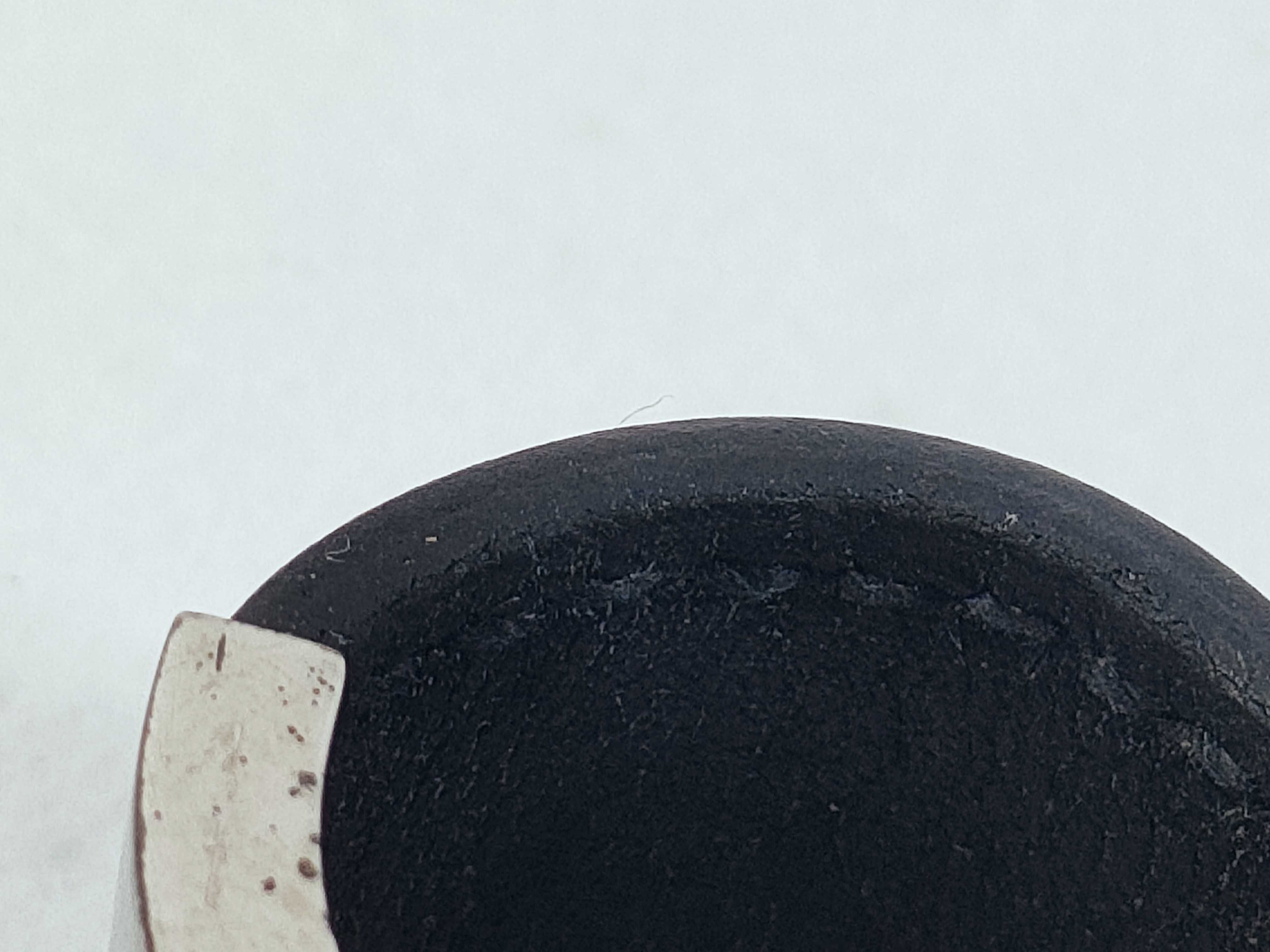 Lurie Leather Black Silver Hardware Ring — view 9