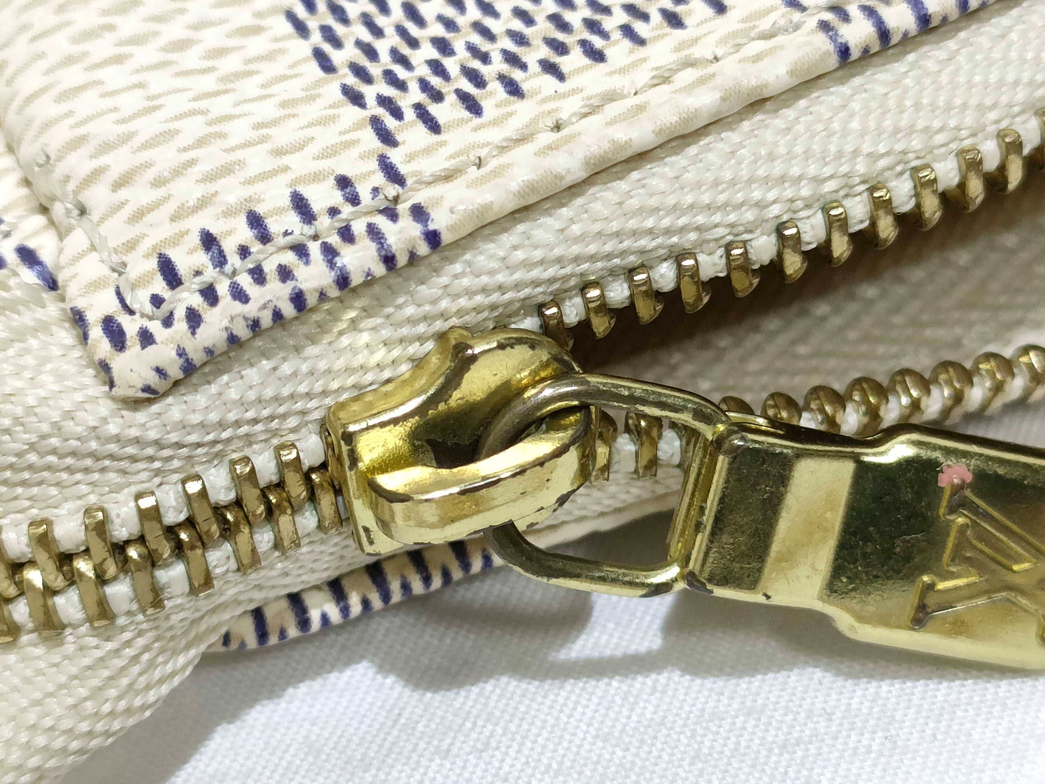 Damier Azur Mini Pochette Accessoires N58010 Handbag — view 12
