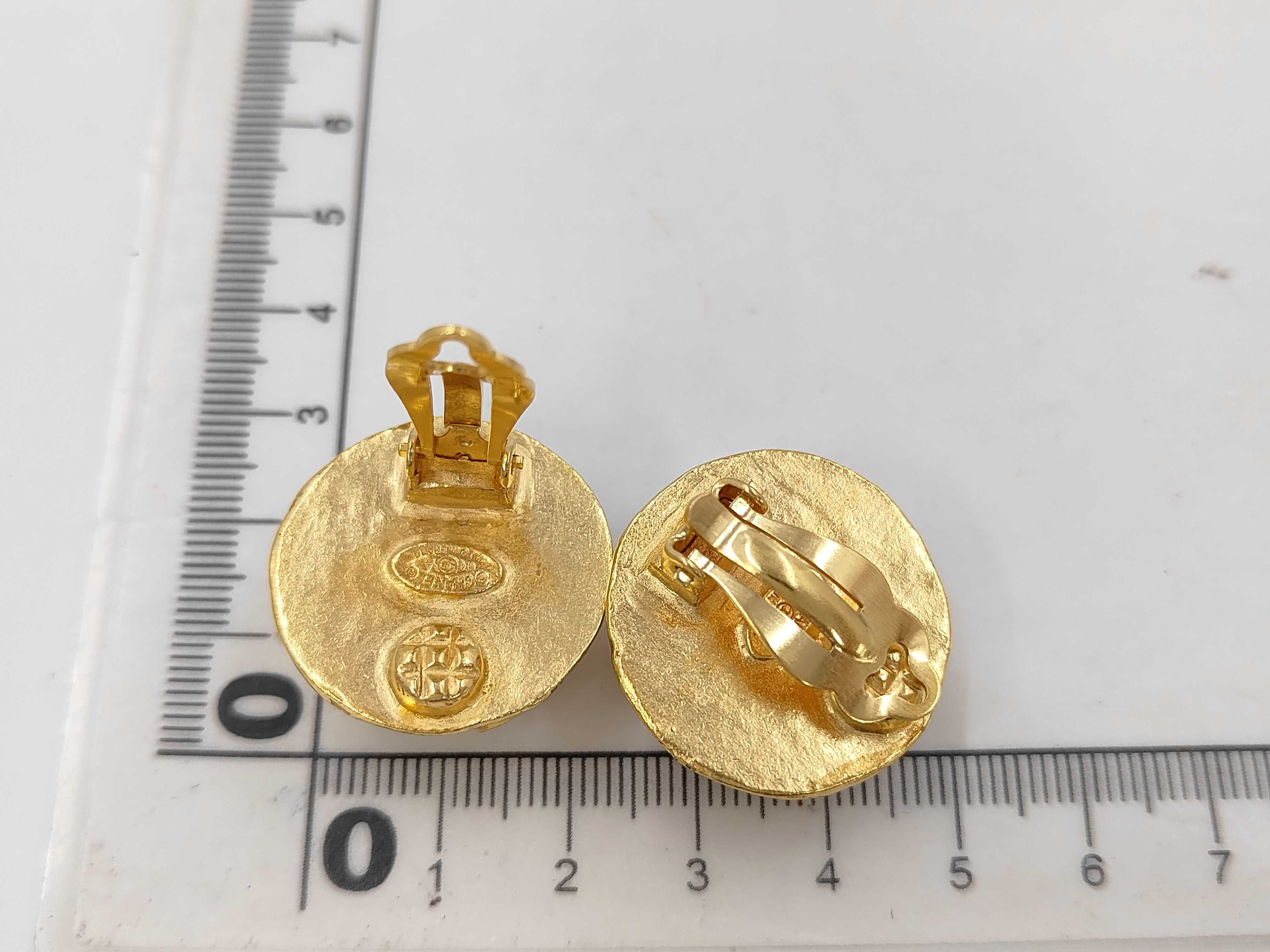 Triple Coco Mark Pearl Earrings 94A — view 6