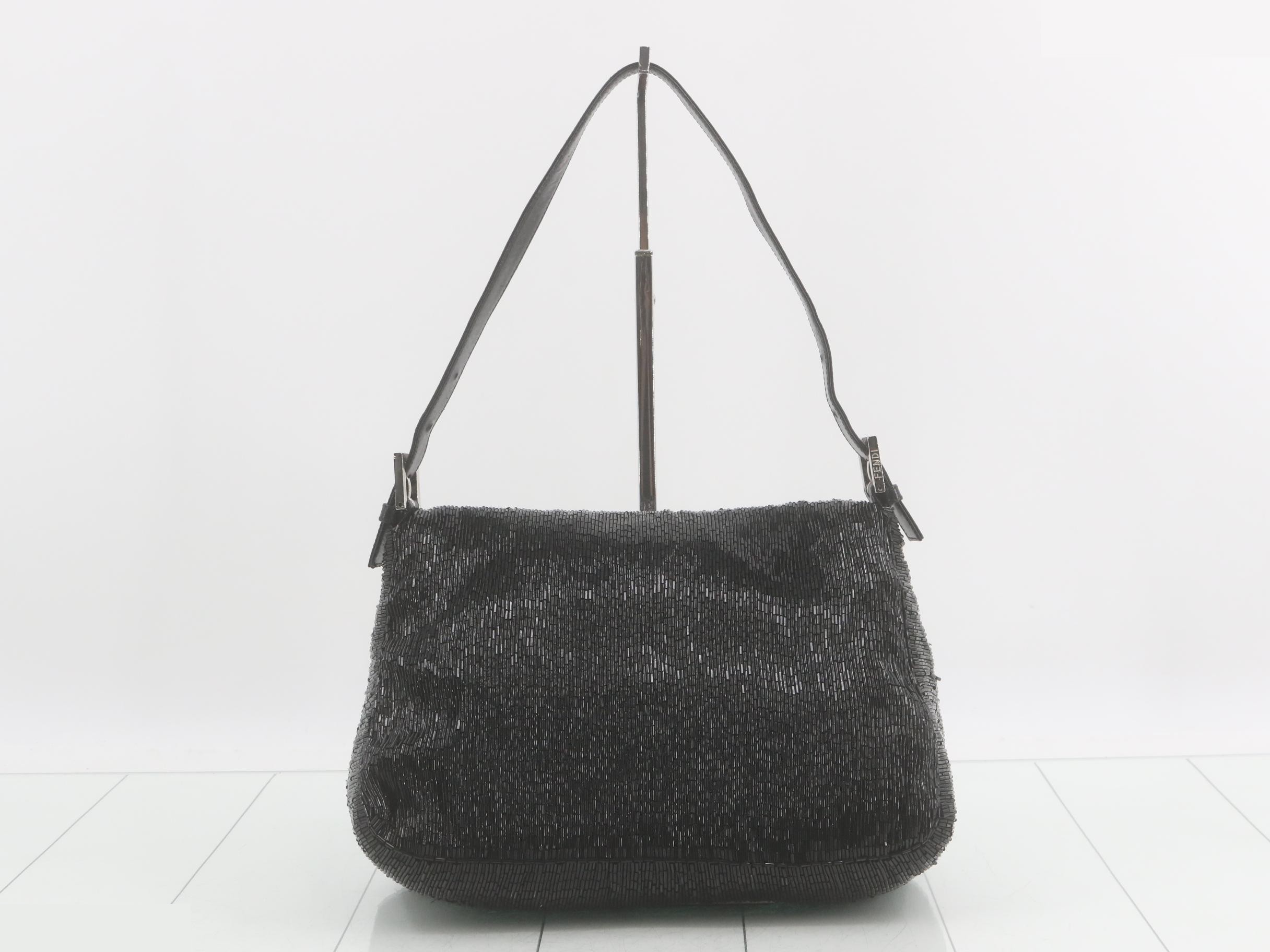 Mamma Bucket Beads Black One-Shoulder Bag (Shoulder Bag) — view 2