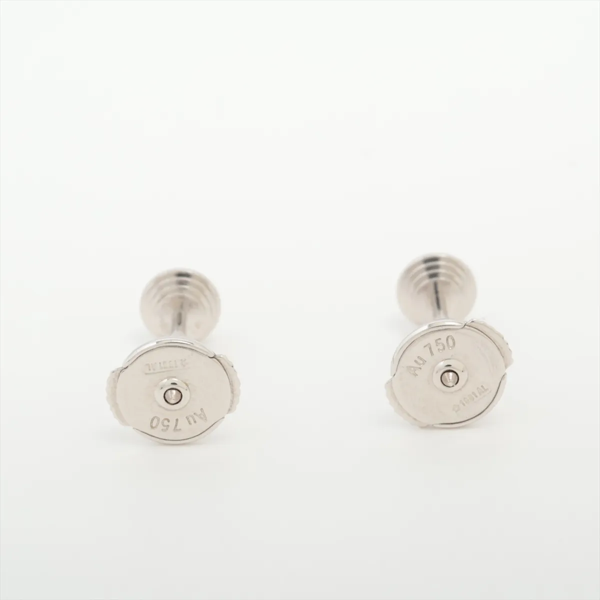 Damour SM Diamond Earrings, 750 (WG), 1.5g, NJT391 CRB8301407 — view 2