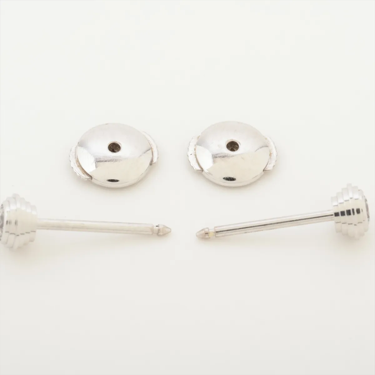 Damour SM Diamond Earrings, 750 (WG), 1.5g, NJT391 CRB8301407 — view 4