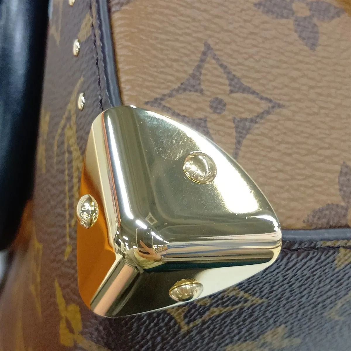 Monogram Reverse Speedy Trunk 20 M13146 Brown (RFID detected) — view 14