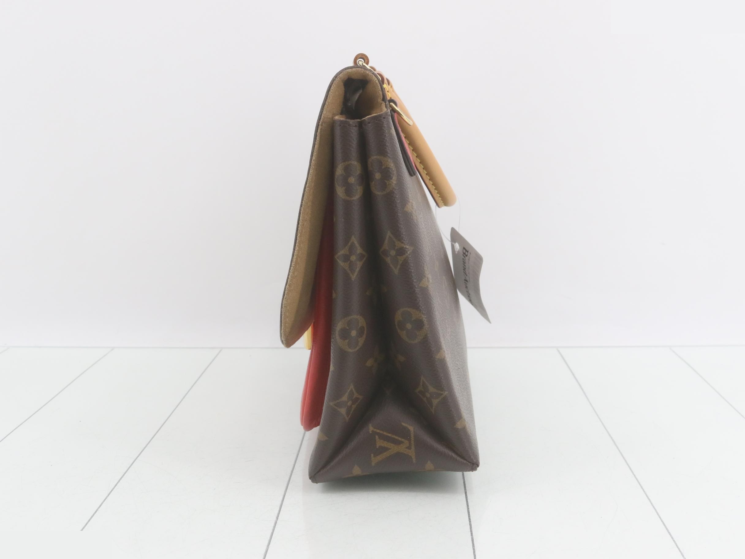 Monogram Marignan Coquelicot 2-Way Handbag — view 3
