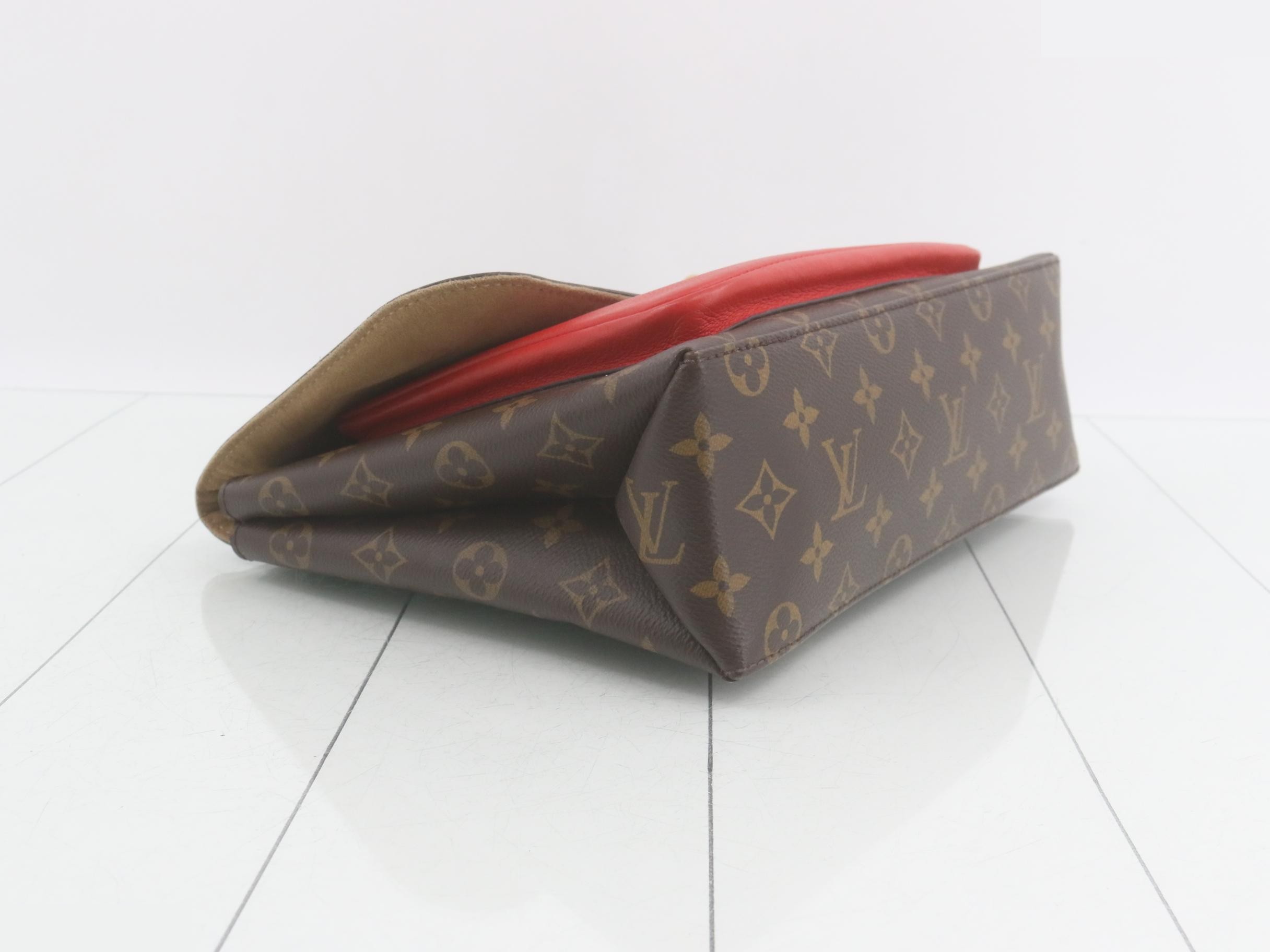 Monogram Marignan Coquelicot 2-Way Handbag — view 5