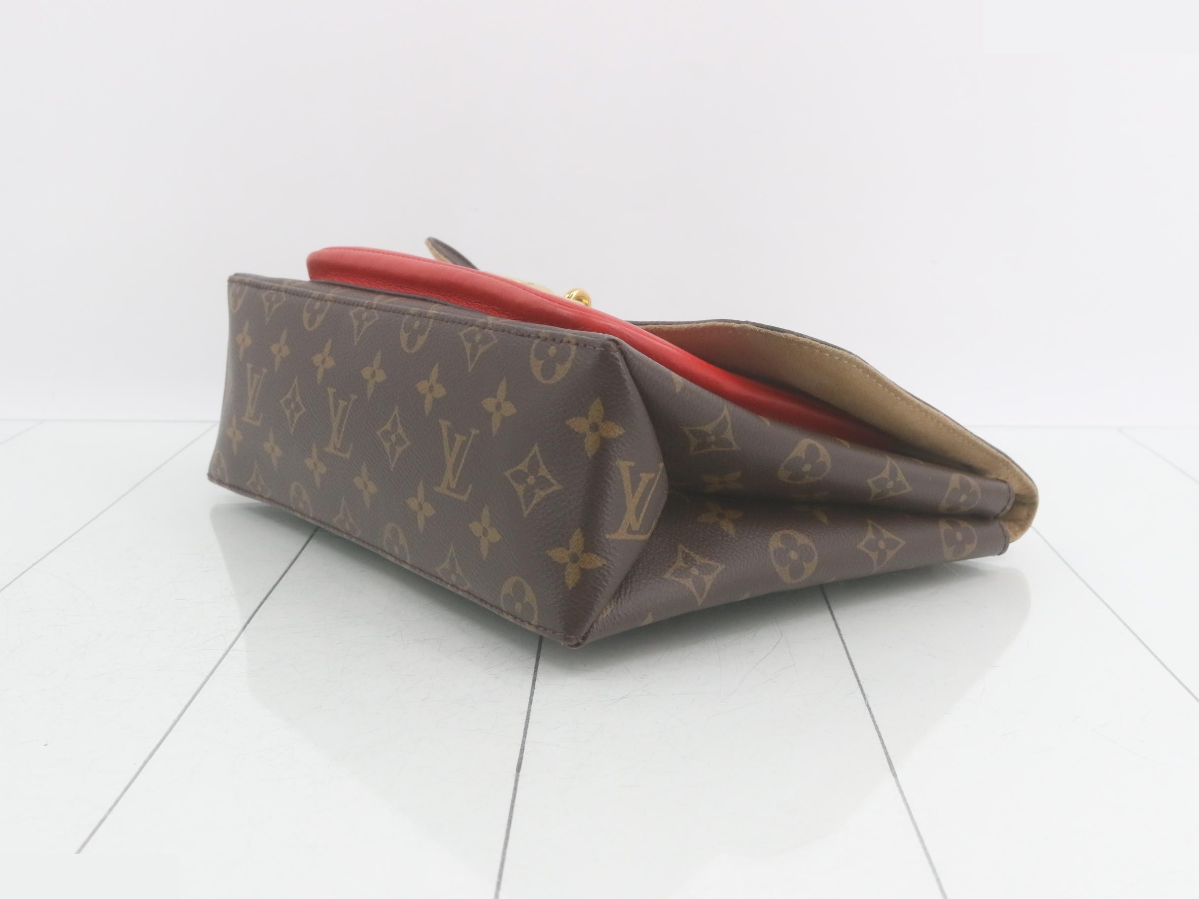 Monogram Marignan Coquelicot 2-Way Handbag — view 6