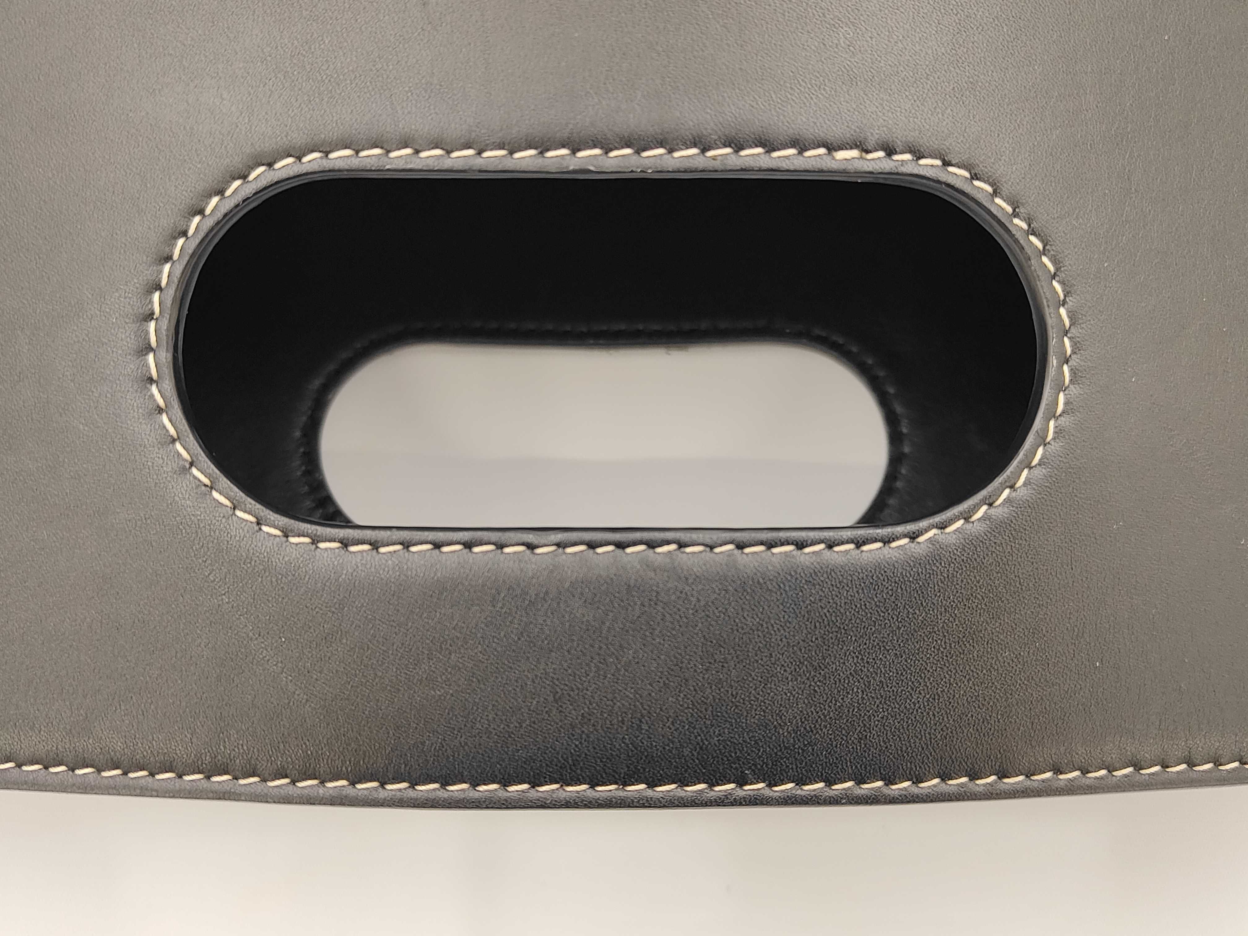 Intrecciato Canvas Leather Handbag — view 3