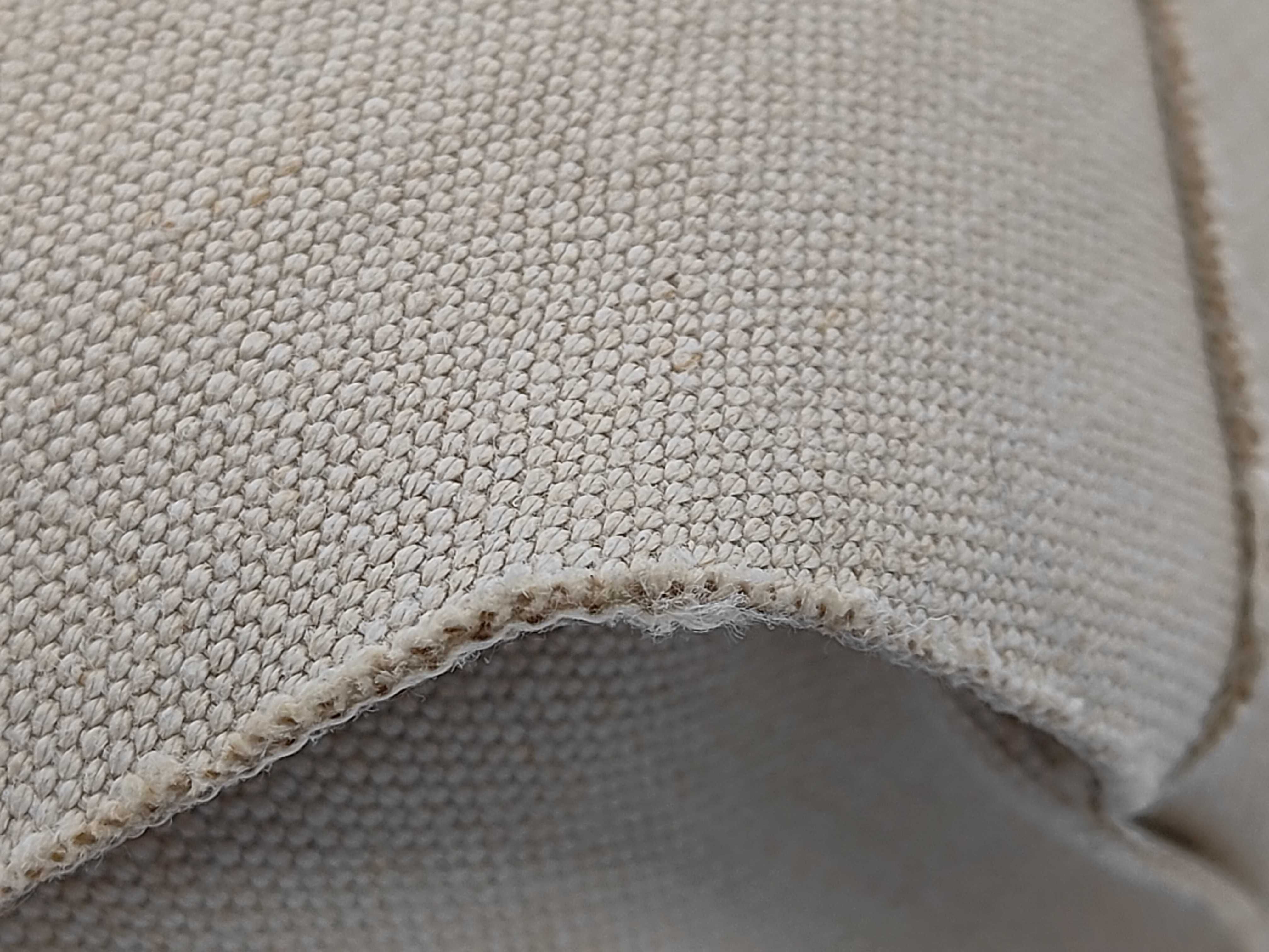 Intrecciato Canvas Leather Handbag — view 6