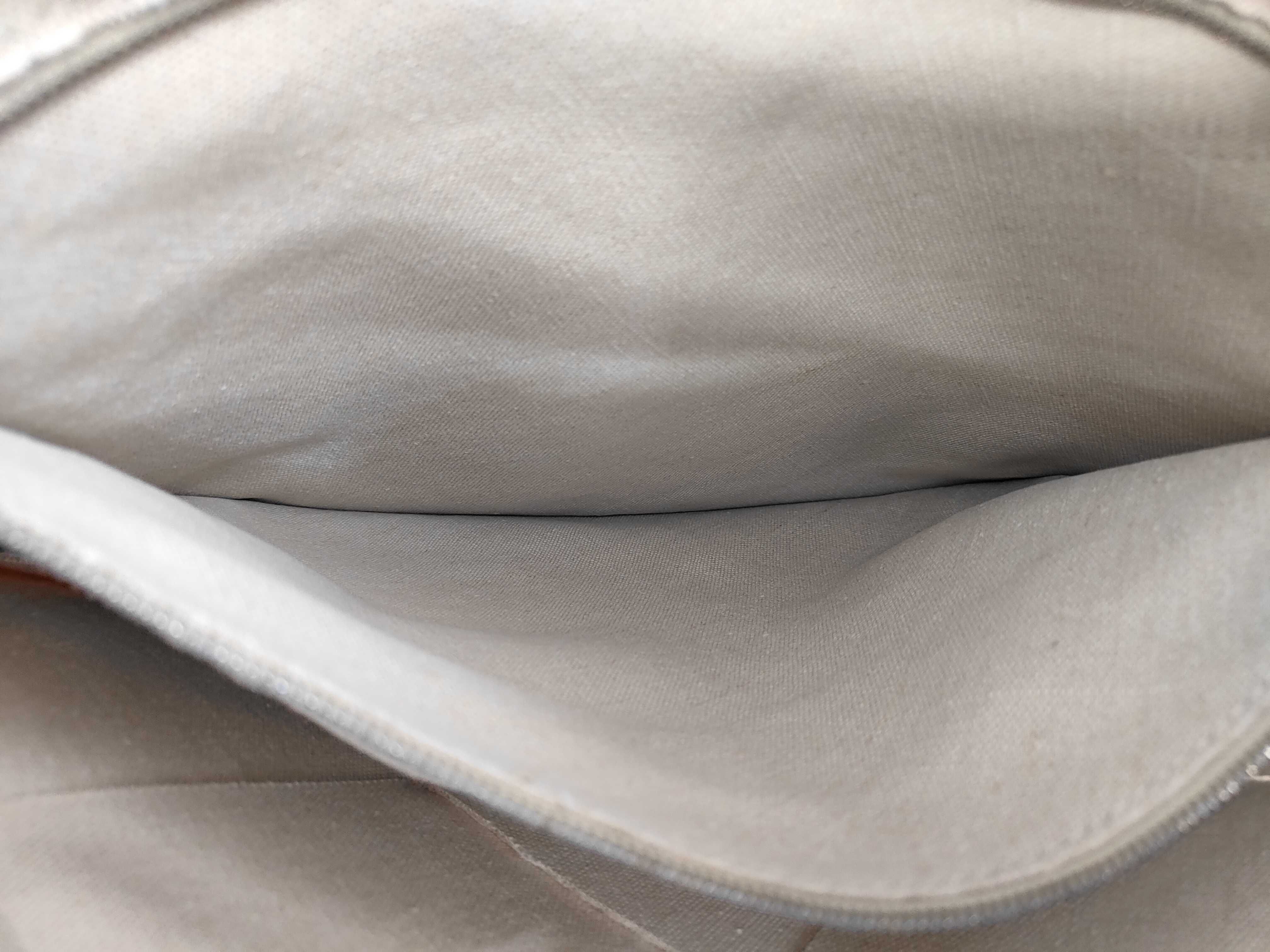 Intrecciato Canvas Leather Handbag — view 8