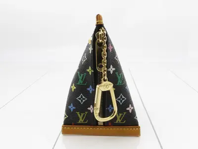 Monogram Multicolor Berlingo Noir Coin Case