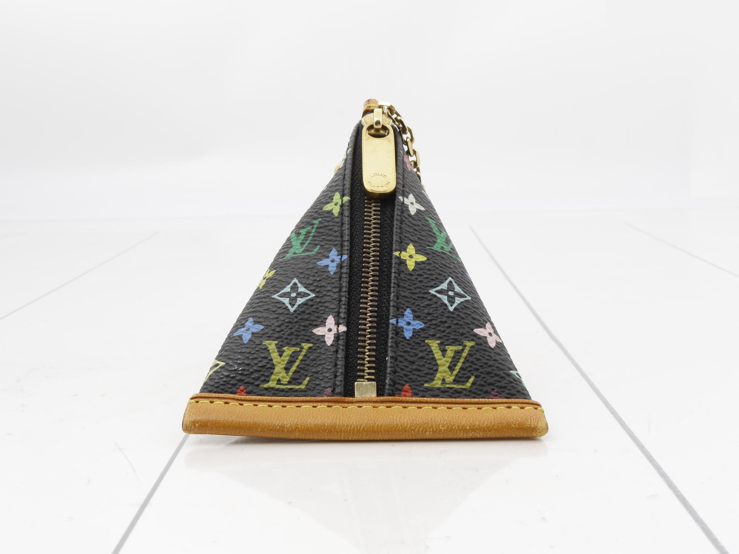 Monogram Multicolor Berlingo Noir Coin Case — view 3
