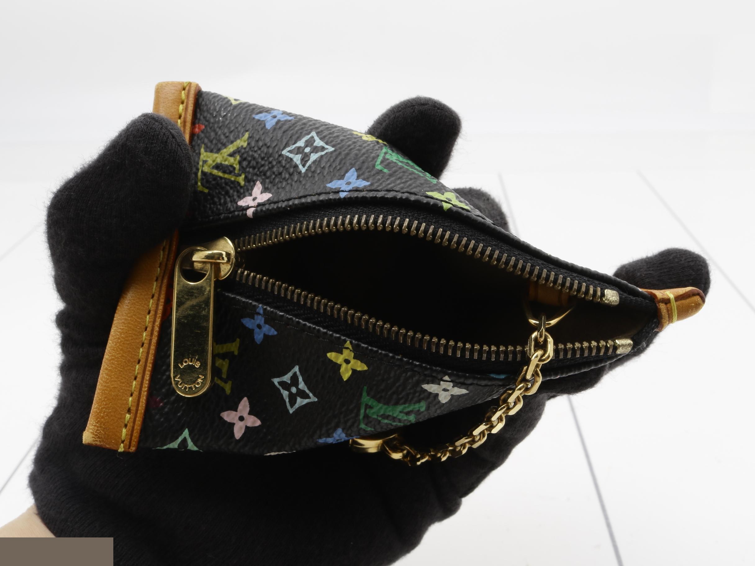 Monogram Multicolor Berlingo Noir Coin Case — view 4