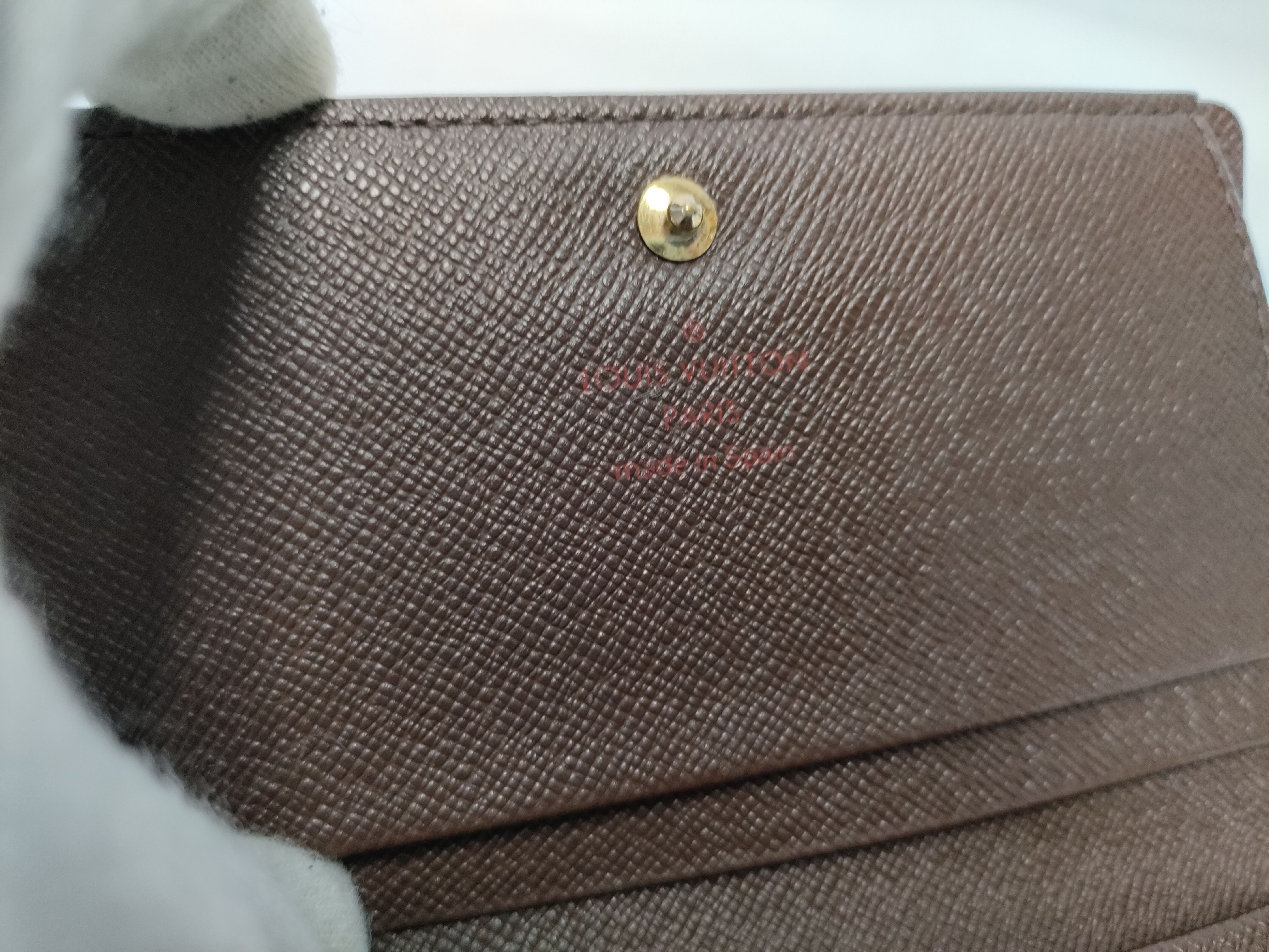 Damier Vuitton Tresor Damier Wallet — view 9