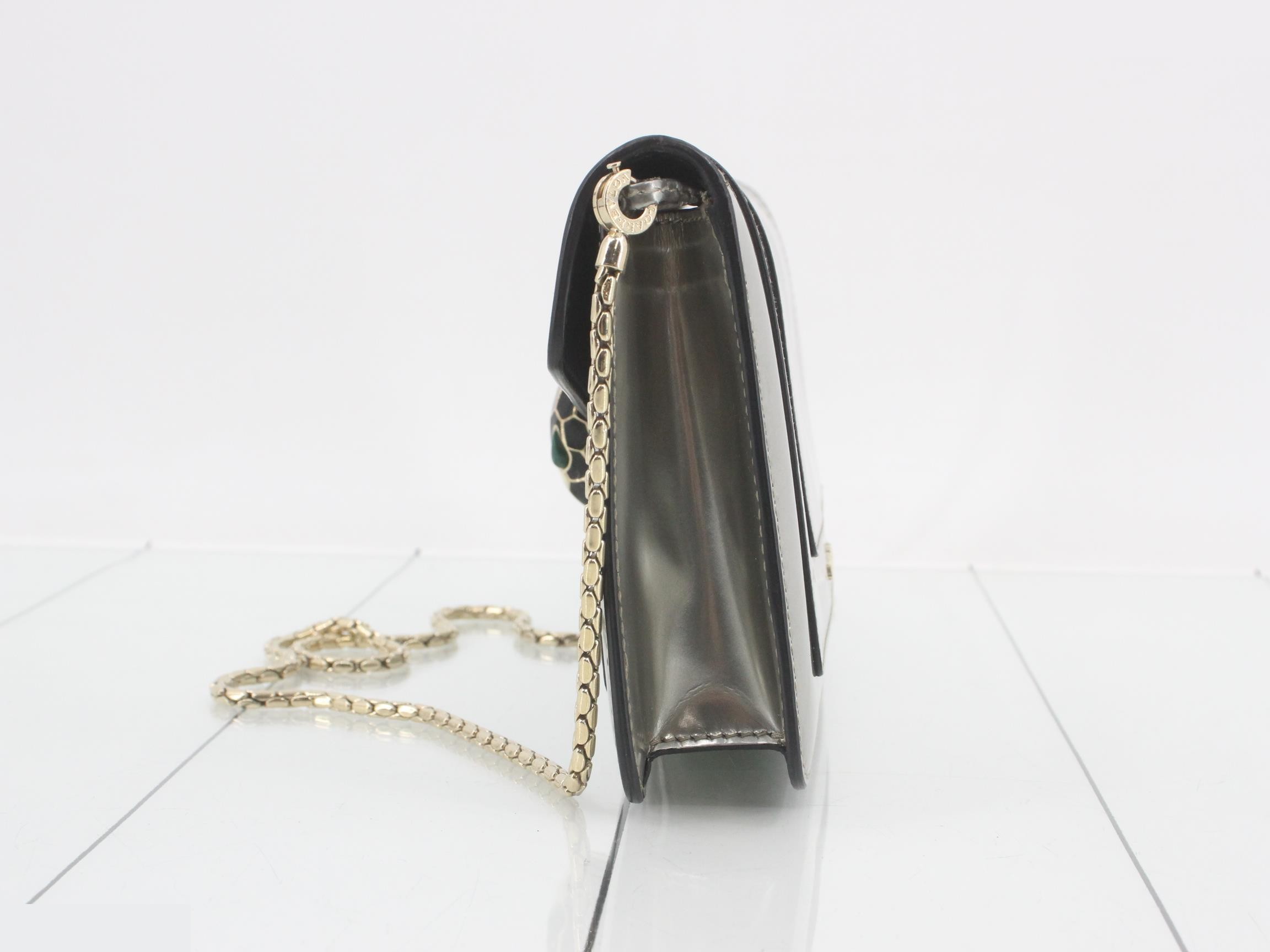Serpenti Chain Shoulder Bag — view 3