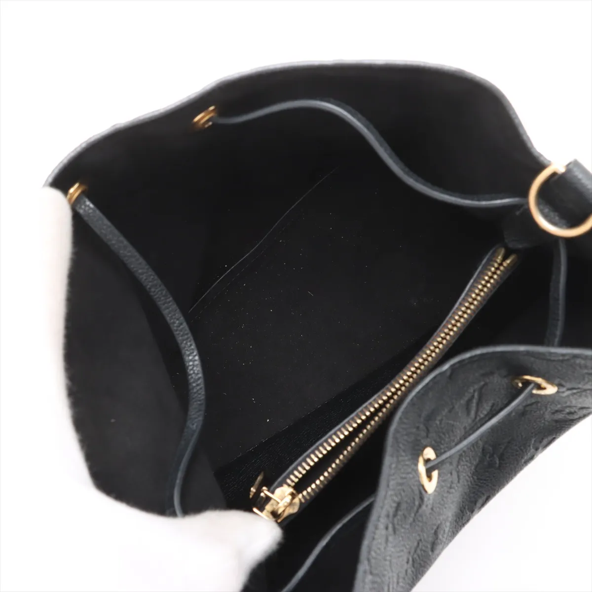 Monogram Empreinte Neonoe M45256 Black RFID reaction — view 6