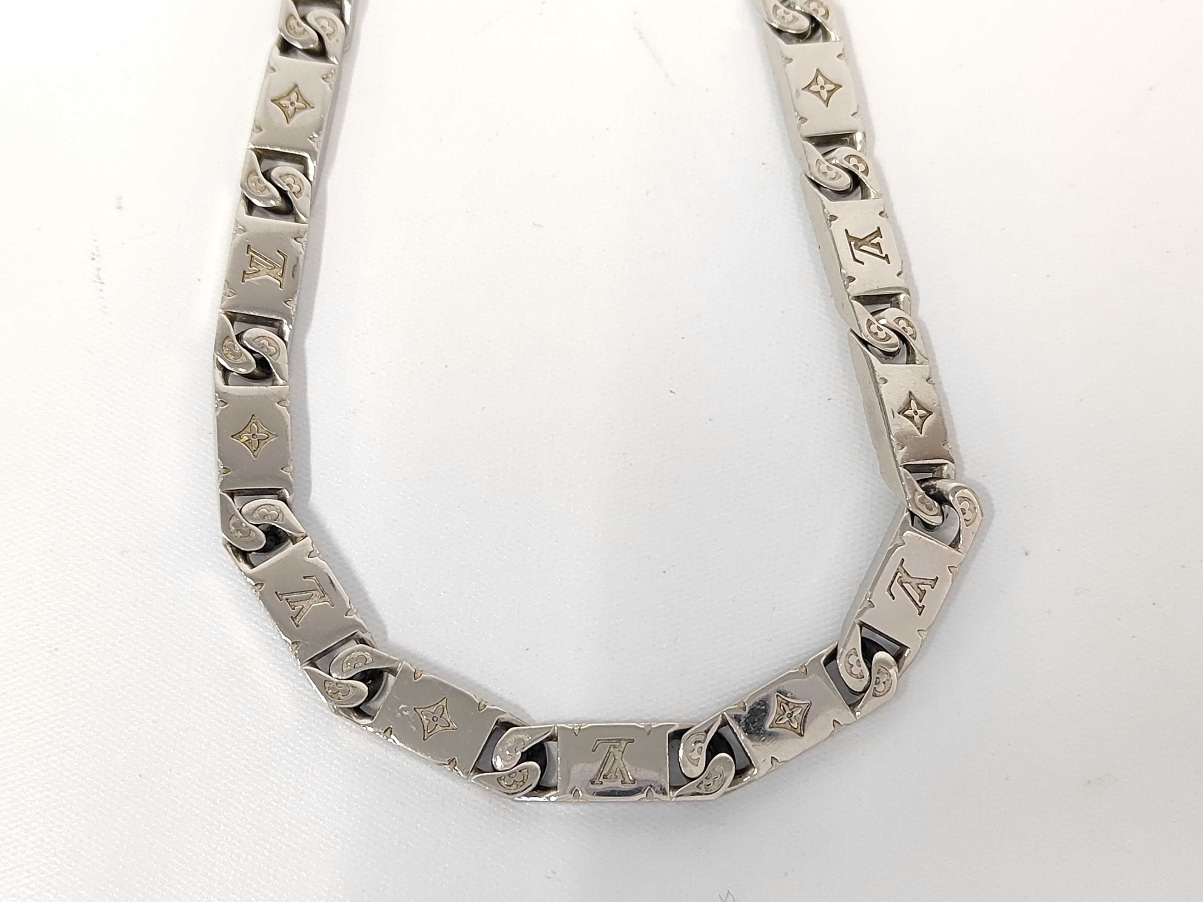 Tie-Up Silver Chain Necklace — view 2