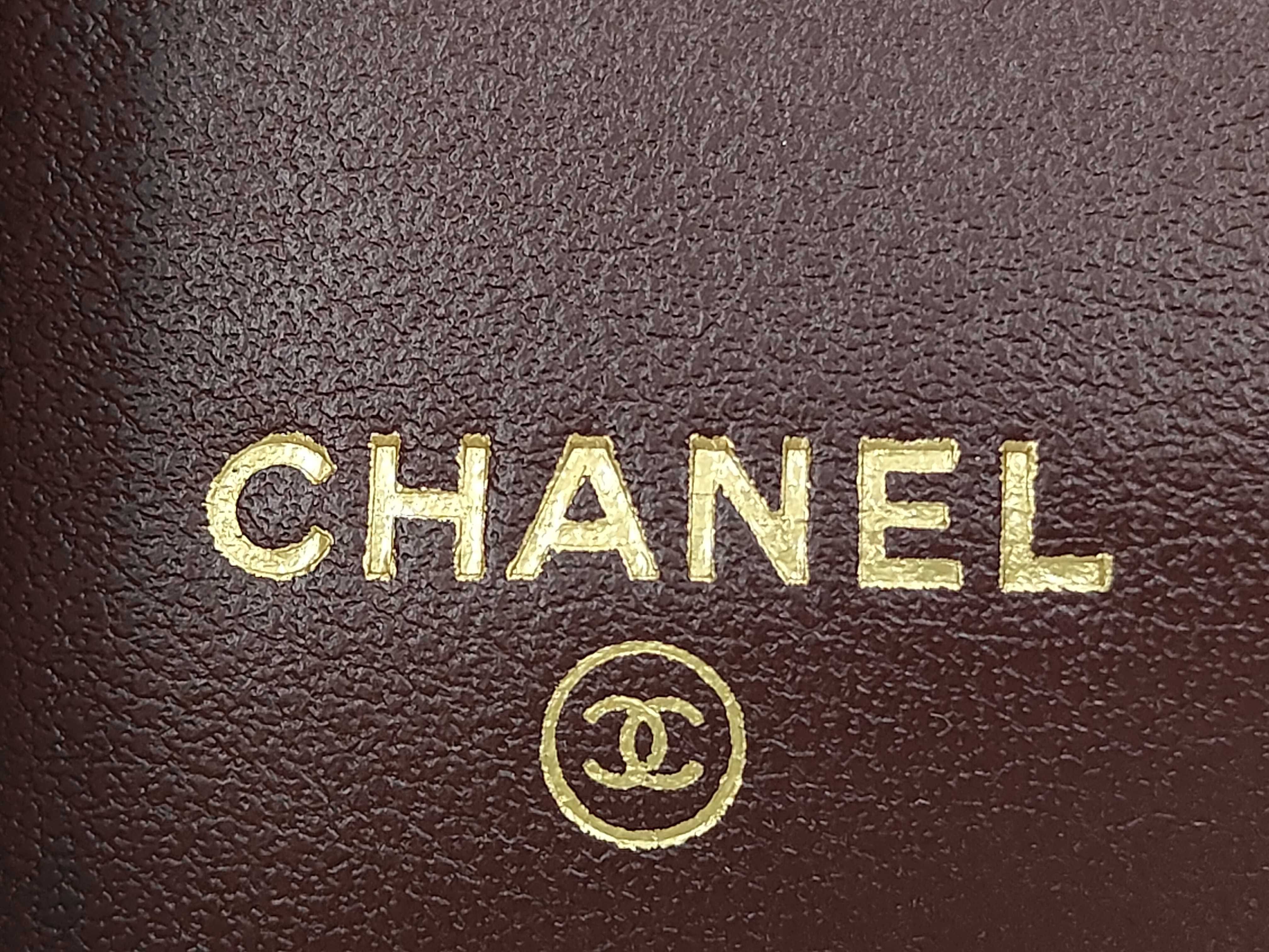 Caviar Skin Matelassé Medium Flap Wallet — view 9