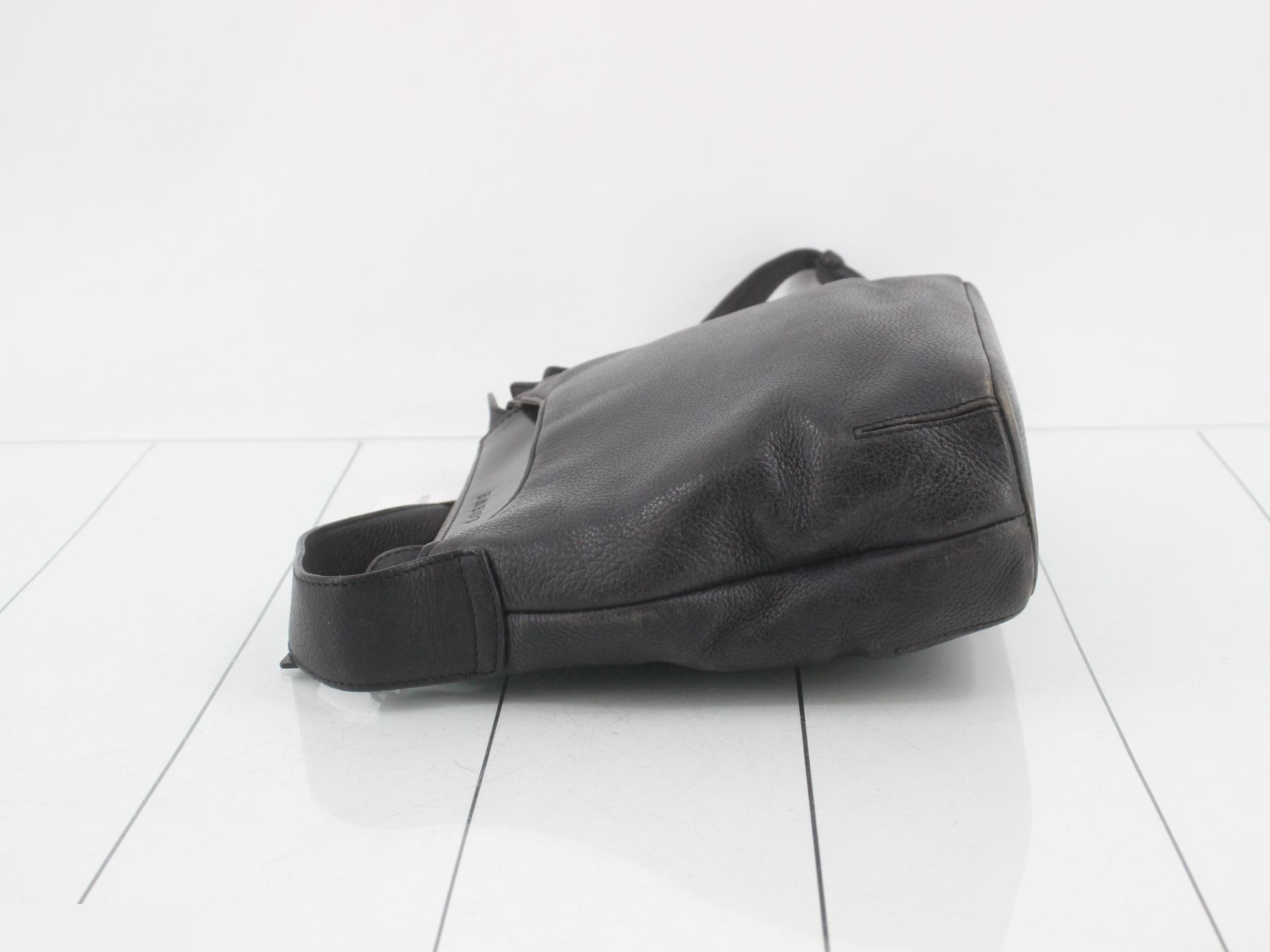 Leather shoulder bag — view 4