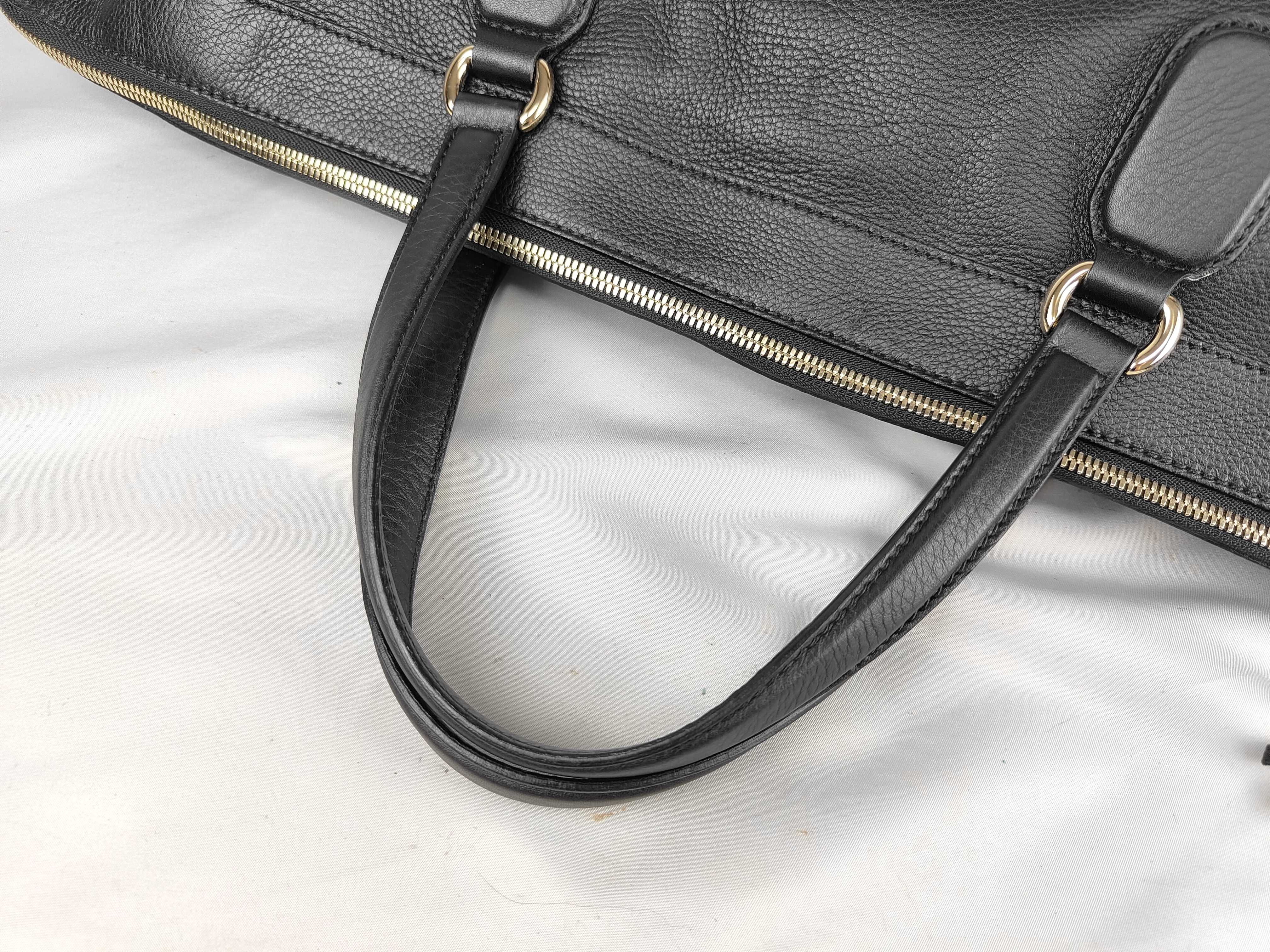Soho Interlocking G 282306 GG Leather Hand Tote Bag — view 3
