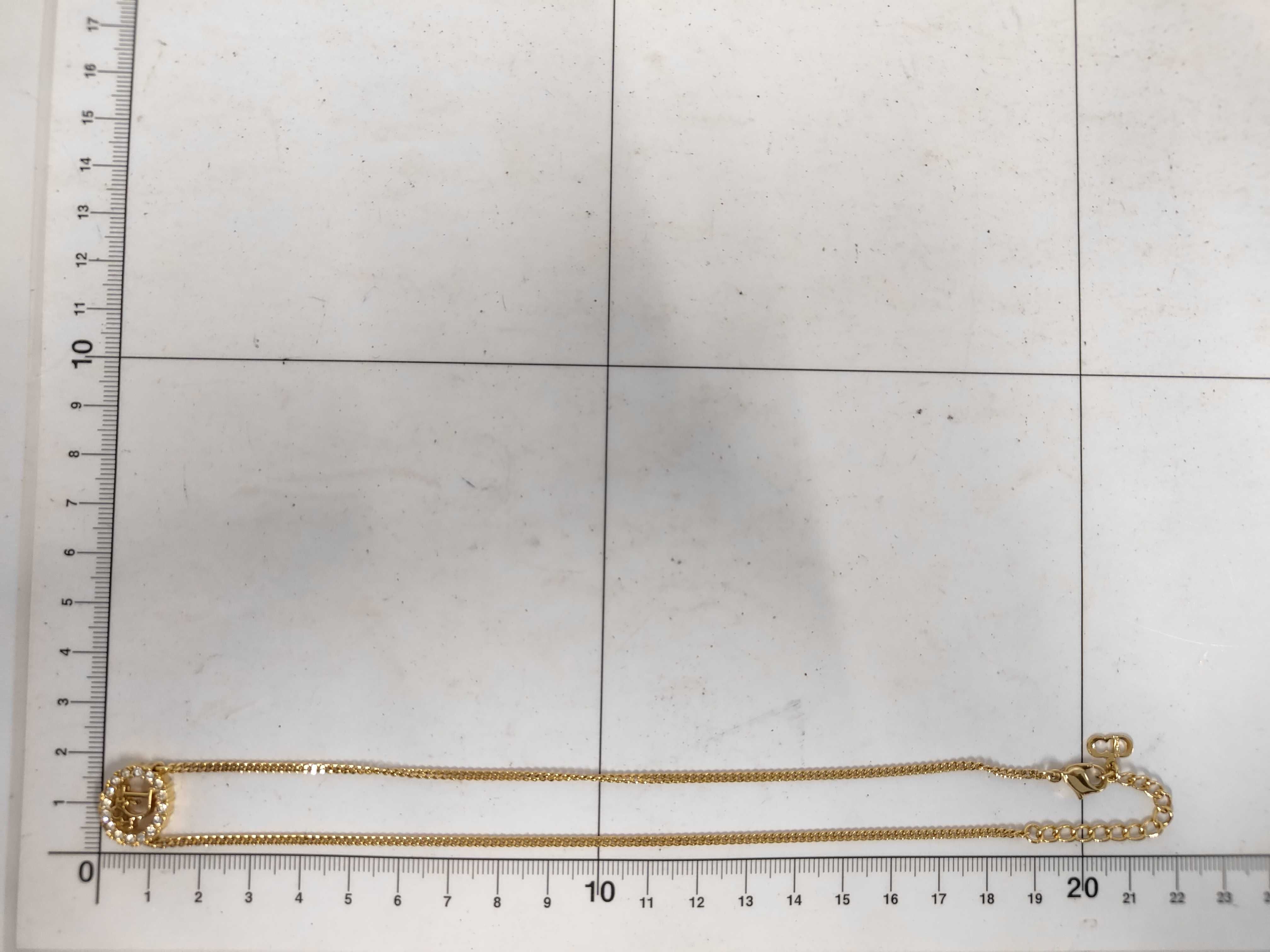 Rhinestone Necklace — view 7
