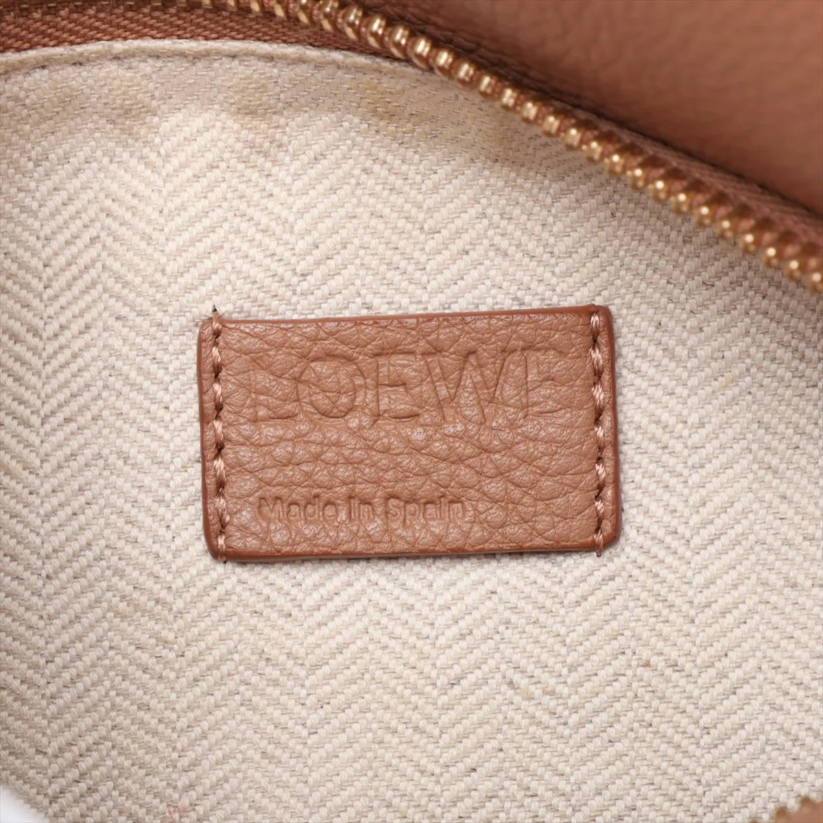 Puzzle Bag Small Leather 2-Way Handbag Brown — view 11