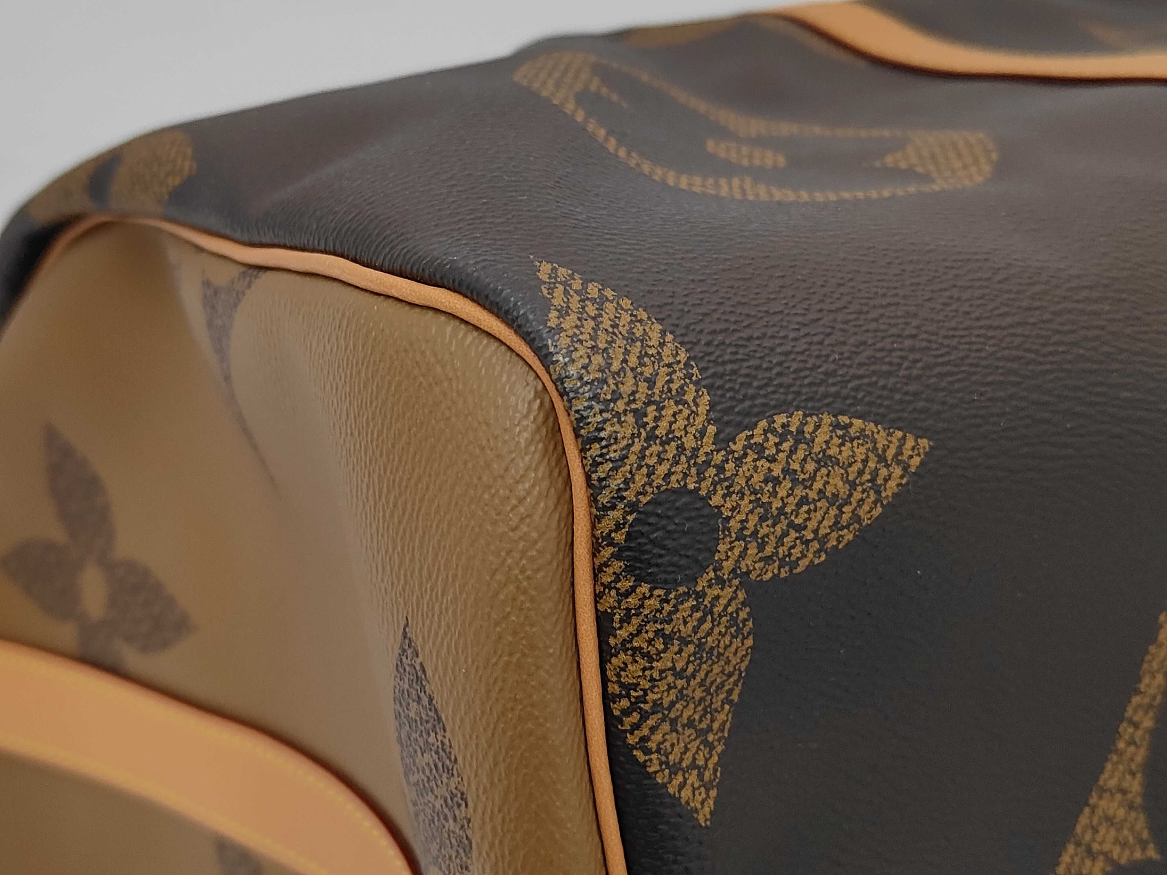 LV Keepall Bandoulière 50 Reverse Boston Bag — view 6